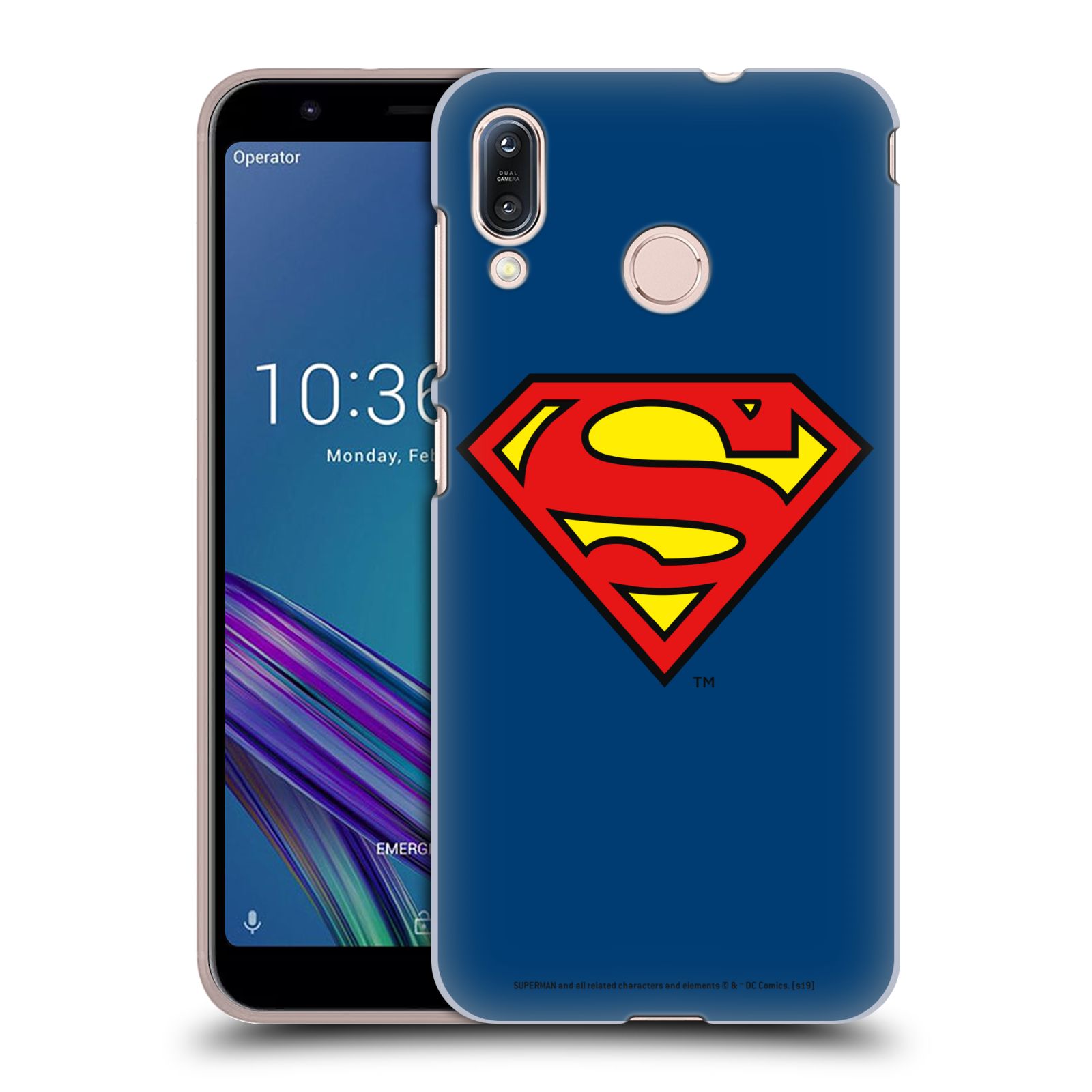 Pouzdro na mobil ASUS ZENFONE MAX M1 (ZB555KL) - HEAD CASE - DC komix Superman