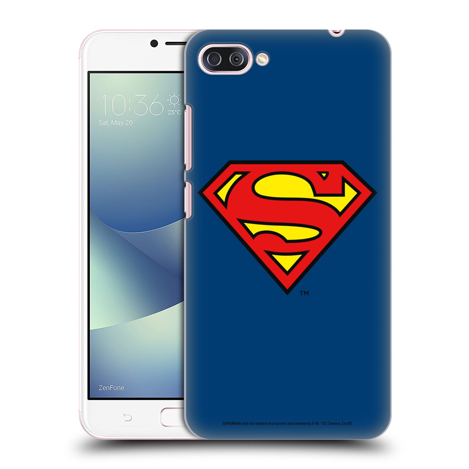 Pouzdro na mobil ASUS Zenfone 4 Max / 4 Max Pro (ZC554KL) - HEAD CASE - DC komix Superman