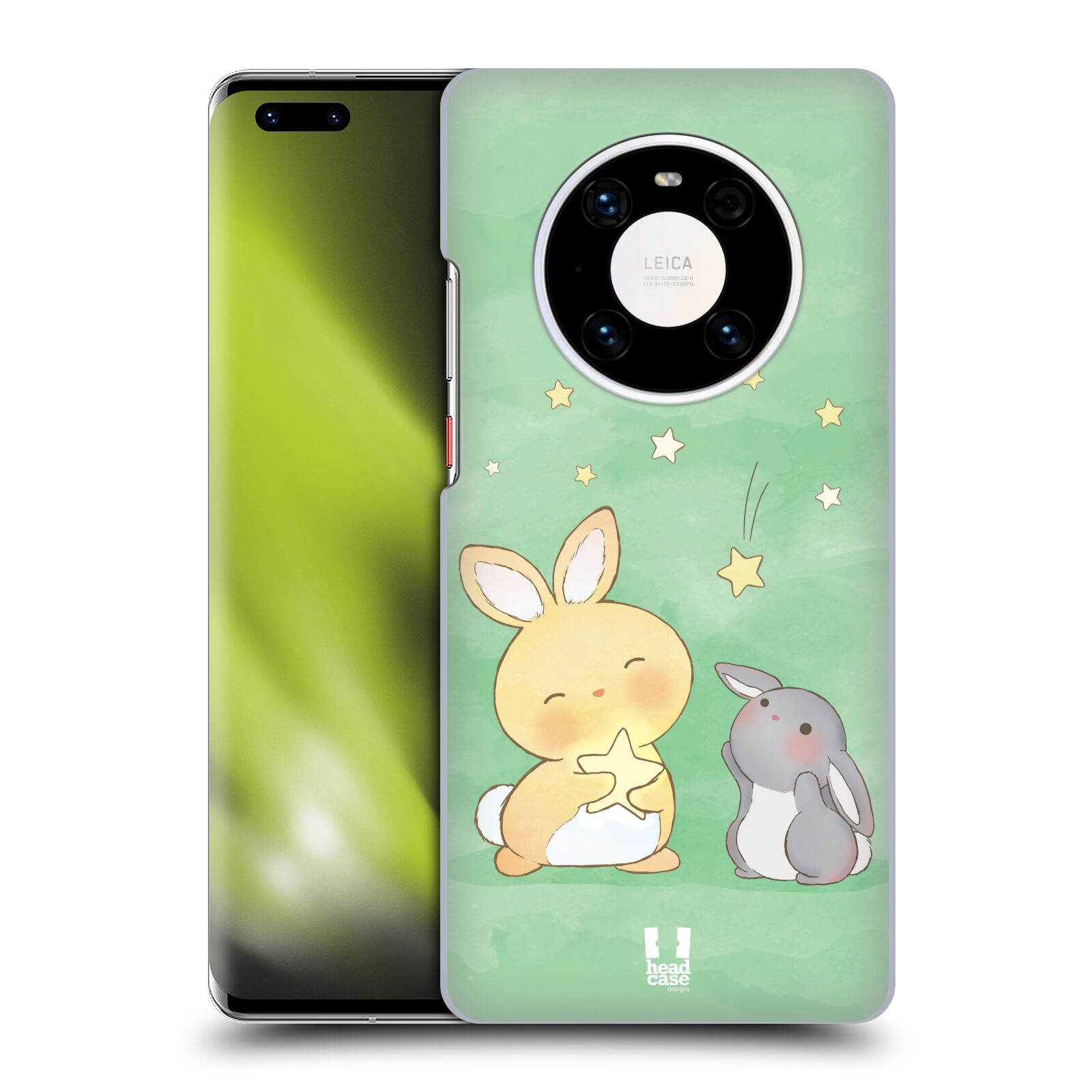 Zadní obal pro mobil Huawei Mate 40 PRO - HEAD CASE - Dva Zajíčci a hvězdy