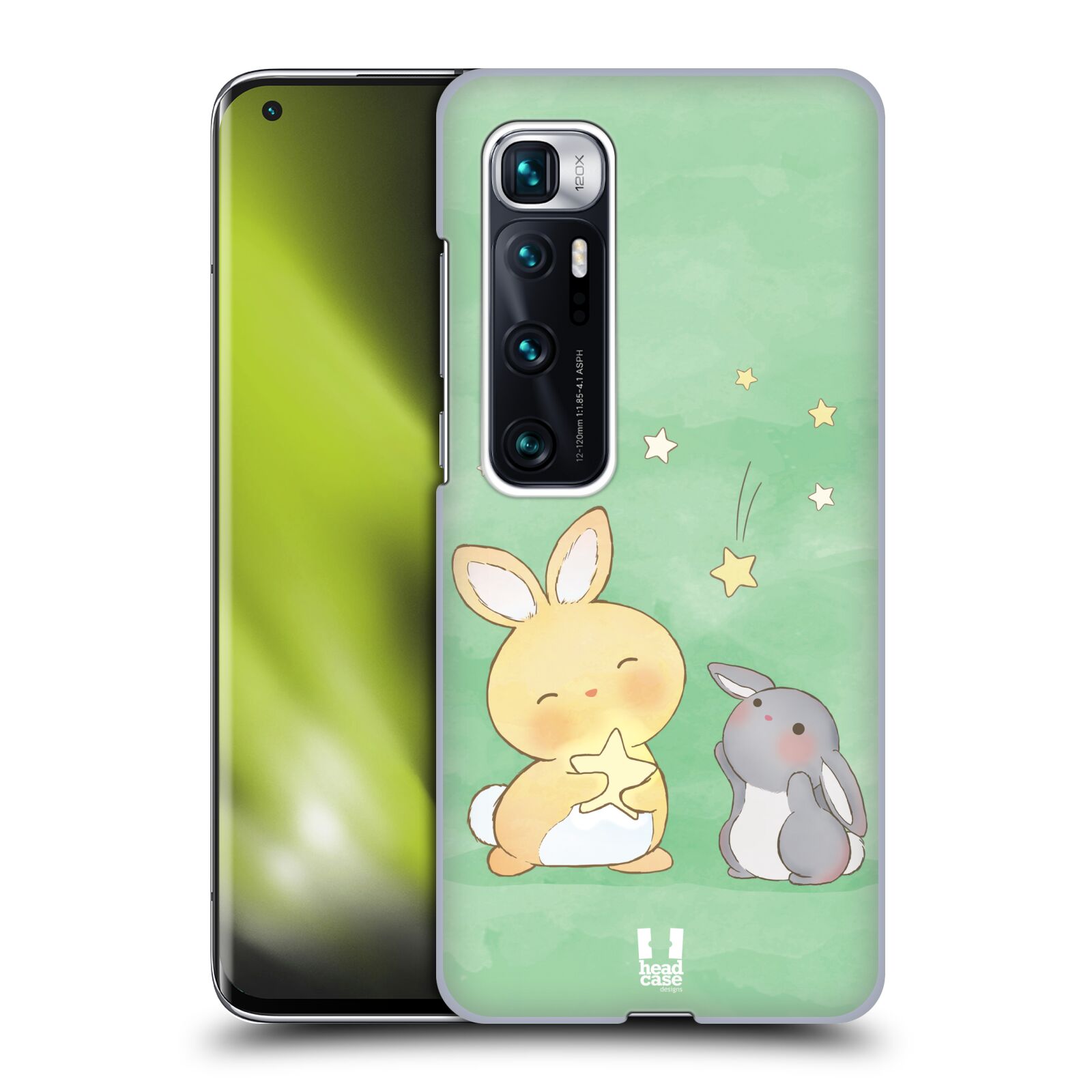 Zadní obal pro mobil Xiaomi Mi 10 Ultra / Mi 10 Ultra 5G - HEAD CASE - Dva Zajíčci a hvězdy