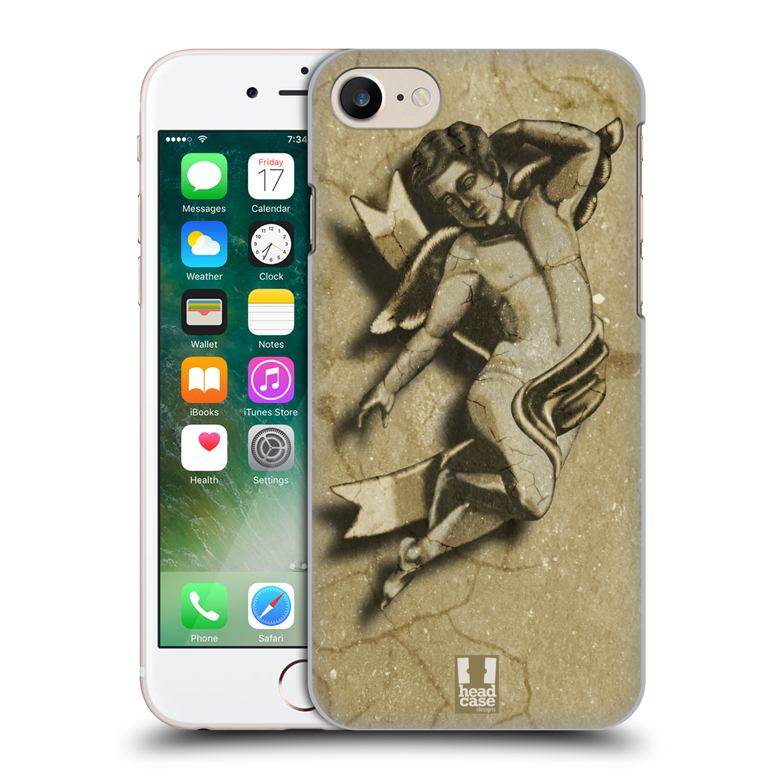 HEAD CASE plastový obal na mobil Apple Iphone 7 vzor Andělé z kamene LAYLAND