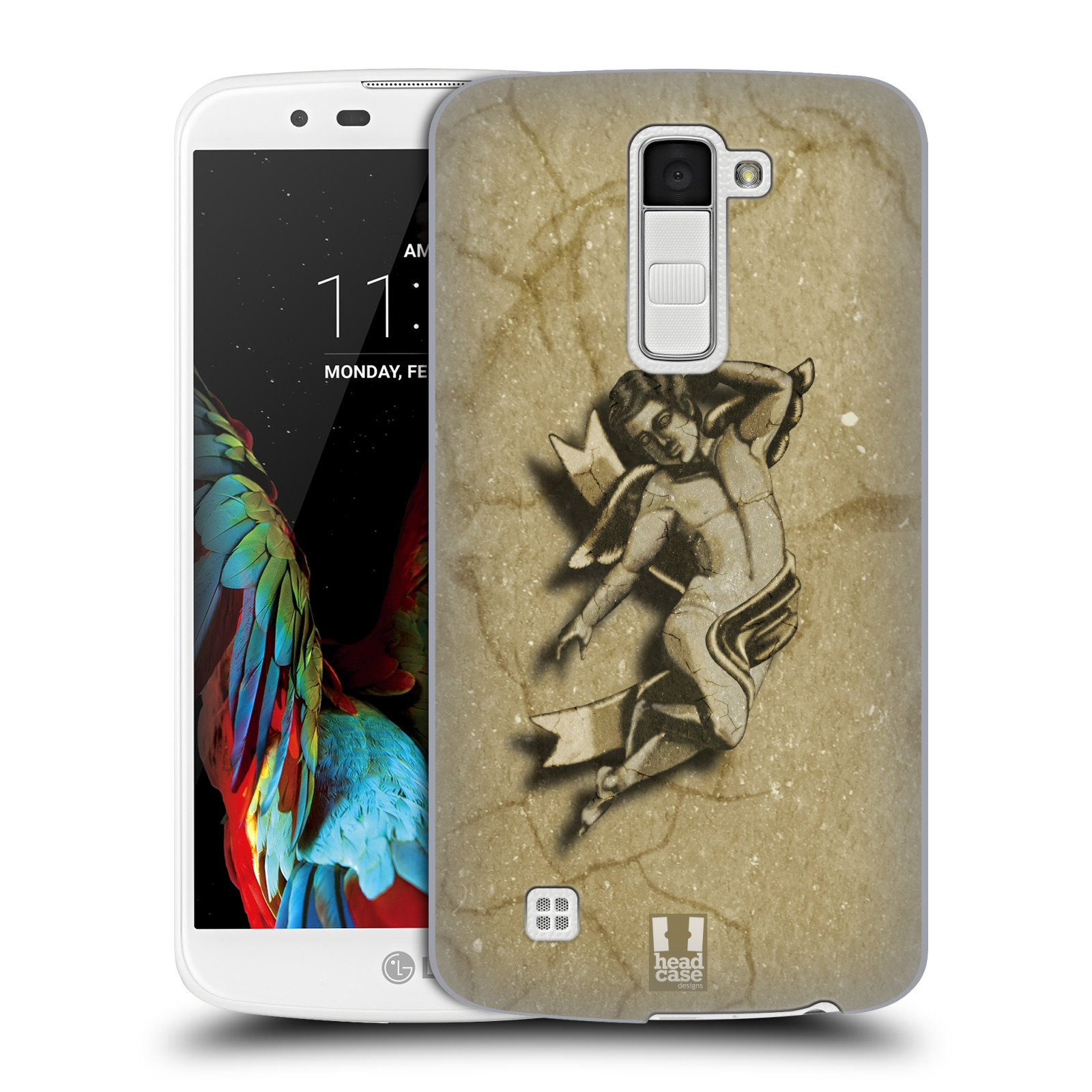 HEAD CASE plastový obal na mobil LG K10 vzor Andělé z kamene LAYLAND