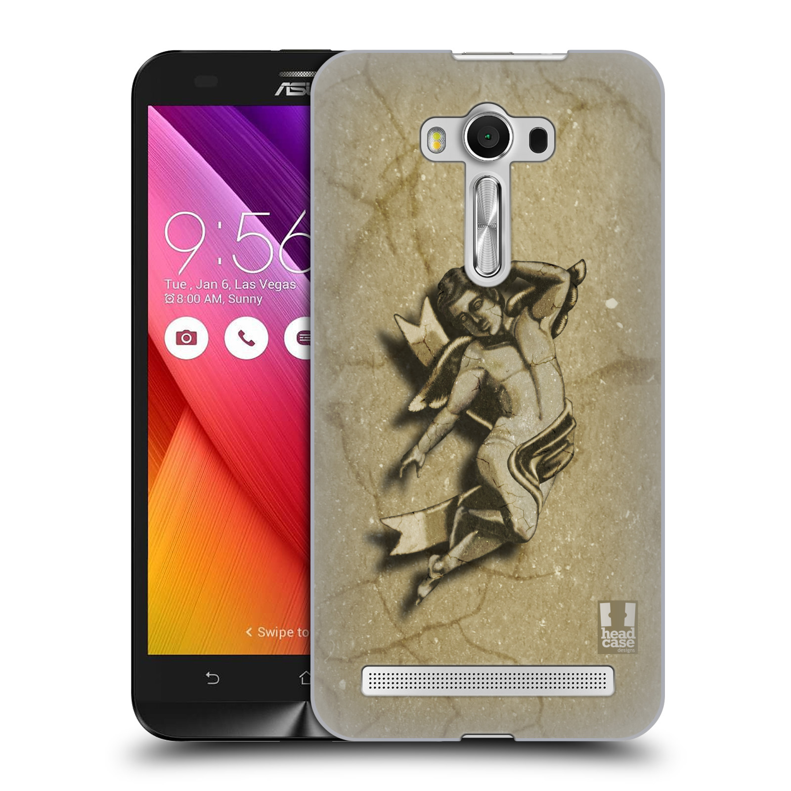HEAD CASE plastový obal na mobil Asus Zenfone 2 LASER (5,5 displej ZE550KL) vzor Andělé z kamene LAYLAND