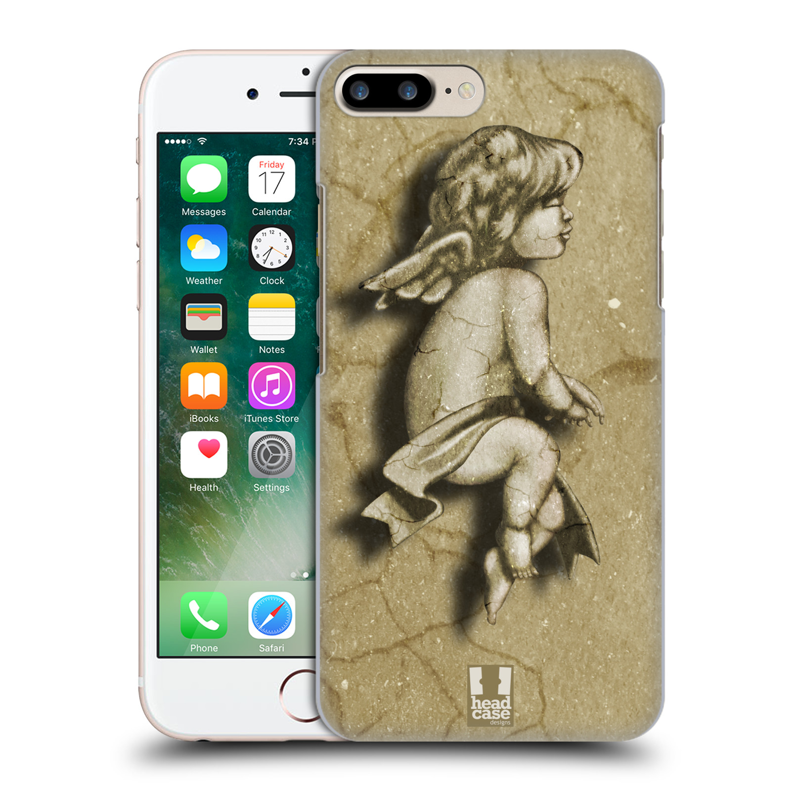 HEAD CASE plastový obal na mobil Apple Iphone 7 PLUS vzor Andělé z kamene LAZAR