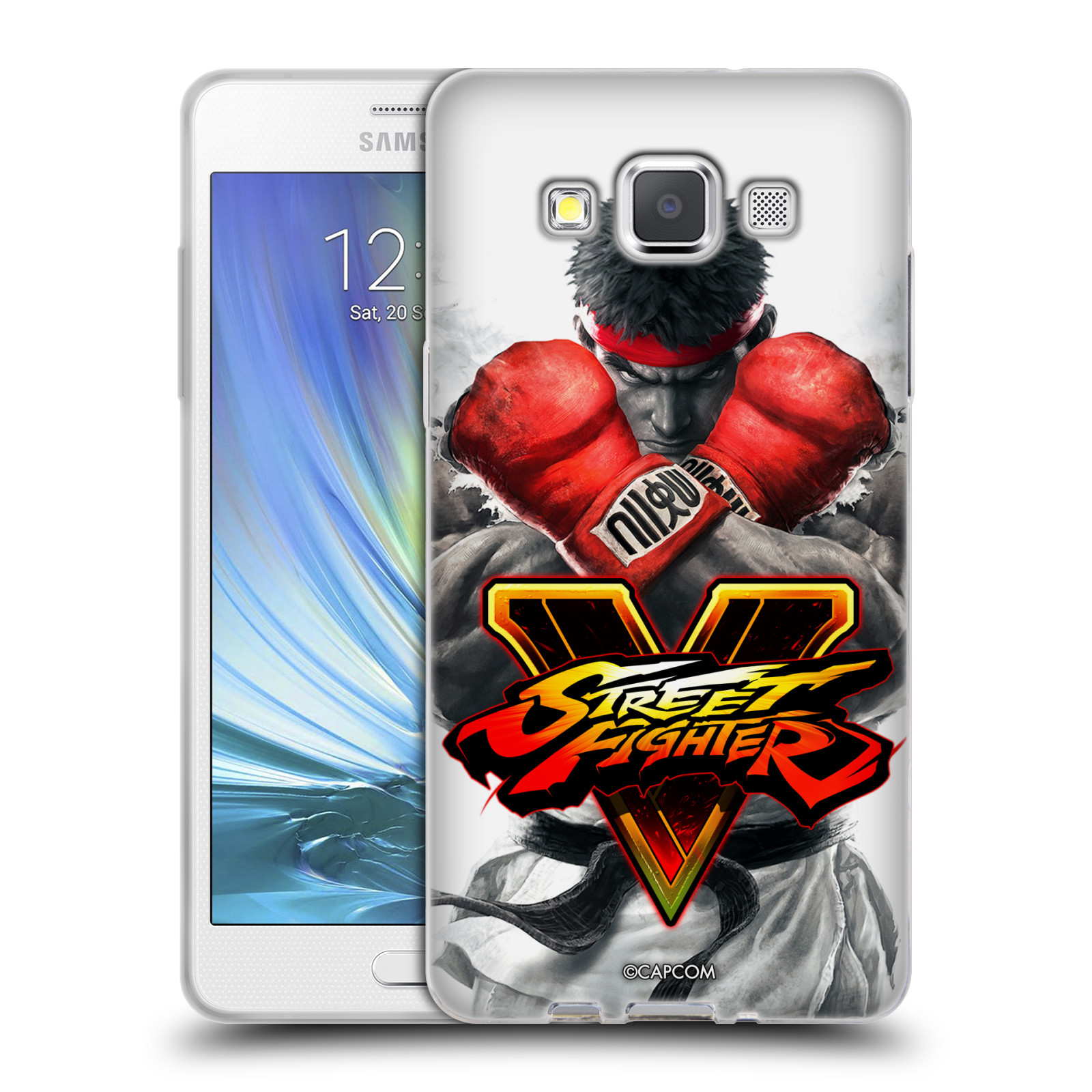 HEAD CASE silikonový obal na mobil Samsung Galaxy A5 (A500) oficiální kryt STREET FIGHTER Boxer Ryu