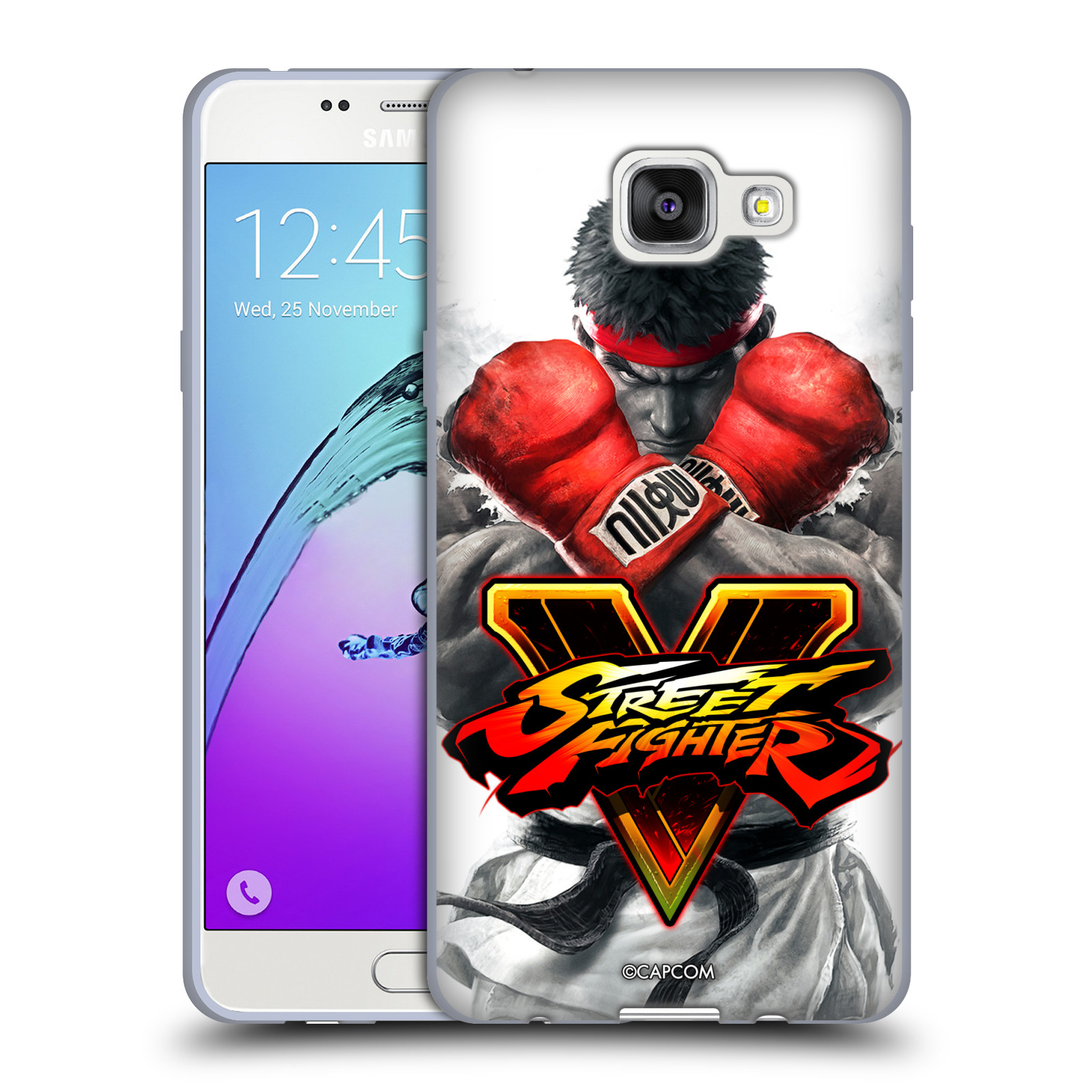 HEAD CASE silikonový obal na mobil Samsung Galaxy A5 2016 (A510) oficiální kryt STREET FIGHTER Boxer Ryu