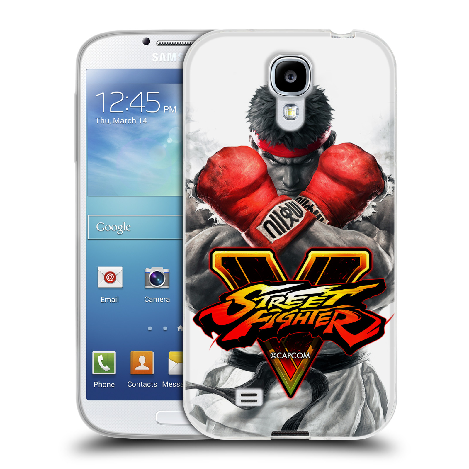 HEAD CASE silikonový obal na mobil Samsung Galaxy S4 oficiální kryt STREET FIGHTER Boxer Ryu