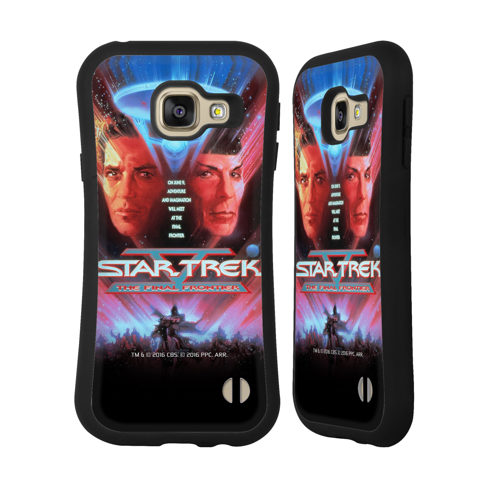 HEAD CASE silikon/plast odolný obal na mobil Samsung Galaxy A3 2016 (A310F) Star Trek Filmové plakáty Nejzazší hranice