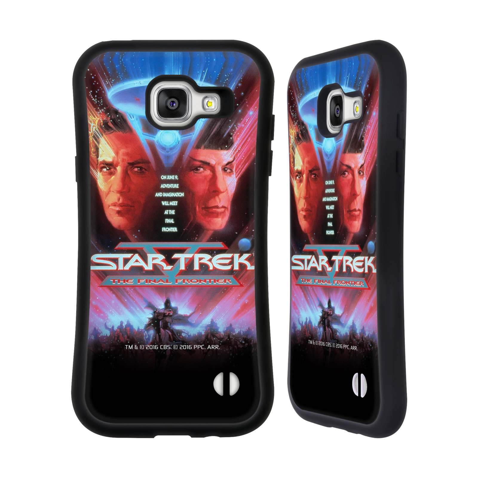 HEAD CASE silikon/plast odolný obal na mobil Samsung Galaxy A5 2016 (A510F) Star Trek Filmové plakáty Nejzazší hranice