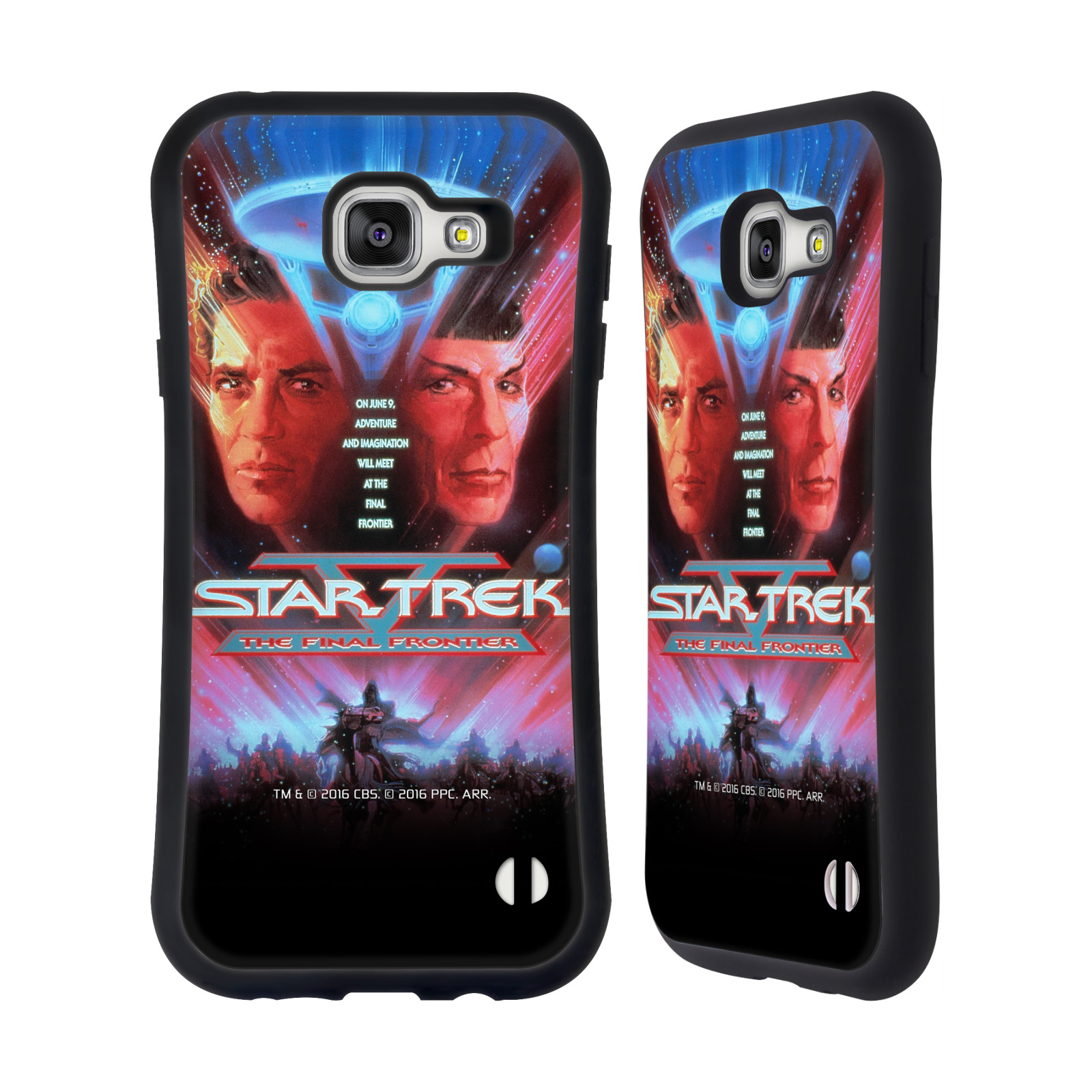 HEAD CASE silikon/plast odolný obal na mobil Samsung Galaxy A7 2016 (A710F) Star Trek Filmové plakáty Nejzazší hranice