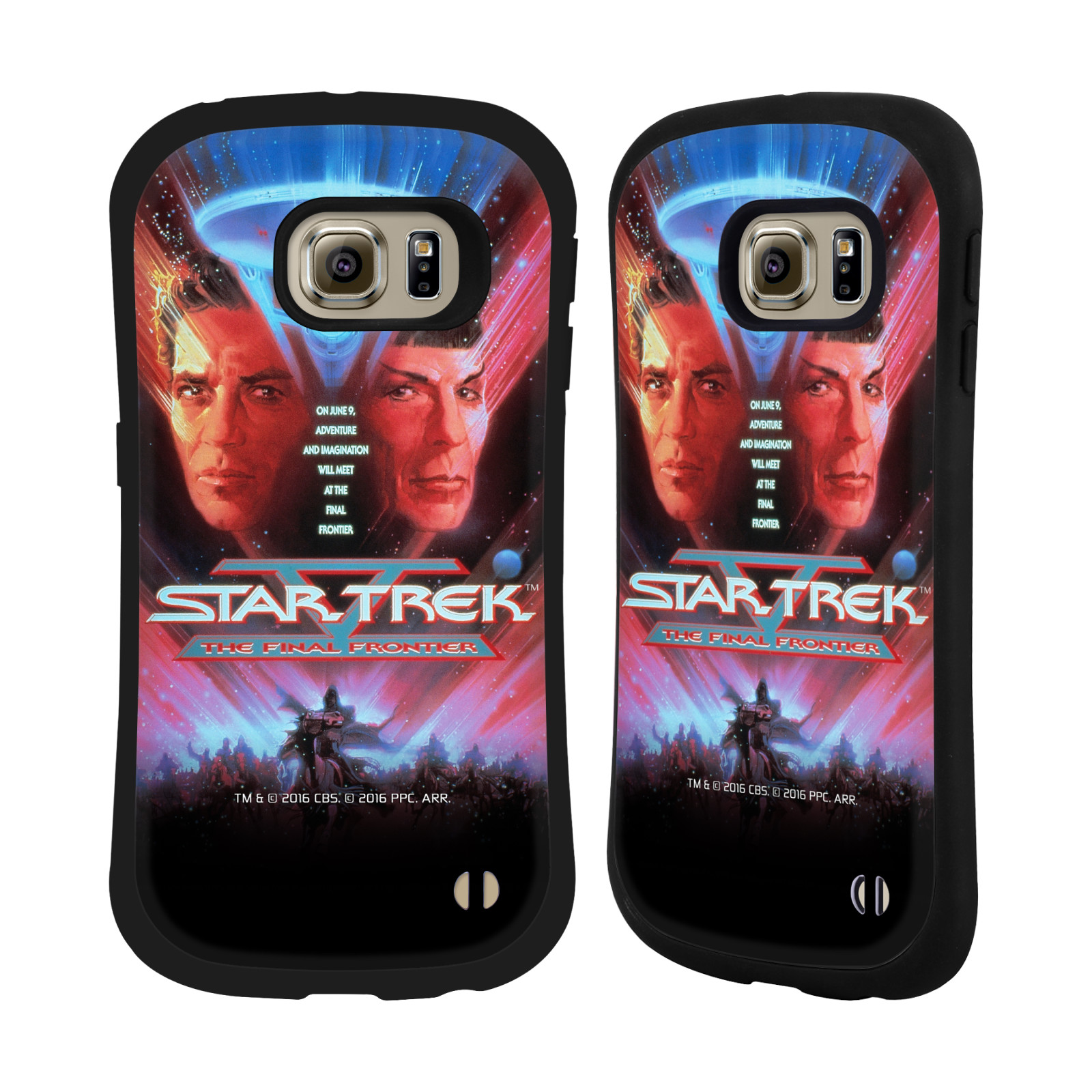 HEAD CASE silikon/plast odolný obal na mobil Samsung Galaxy S6 EDGE (G925) Star Trek Filmové plakáty Nejzazší hranice