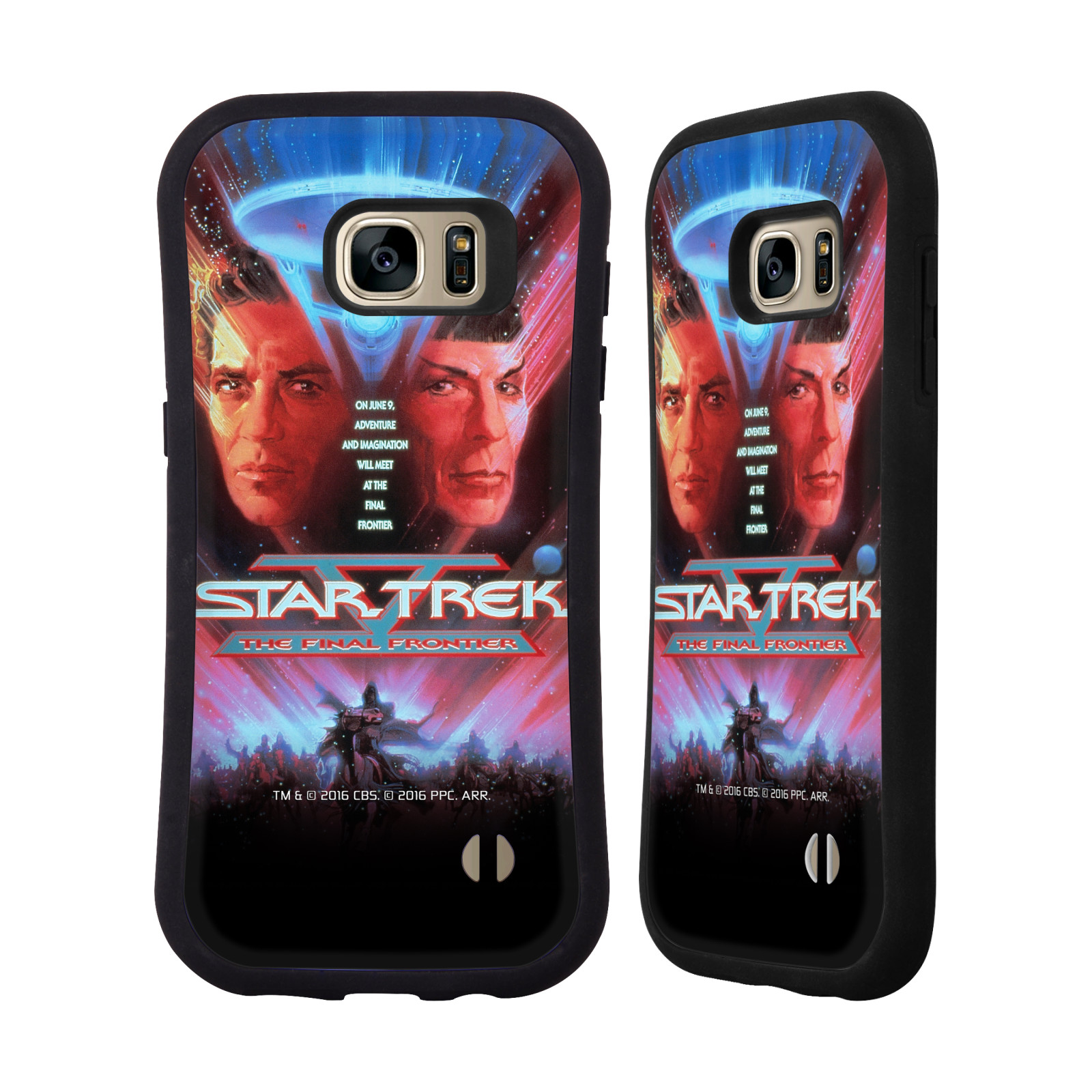 HEAD CASE silikon/plast odolný obal na mobil Samsung Galaxy S7 EDGE (G935F) Star Trek Filmové plakáty Nejzazší hranice