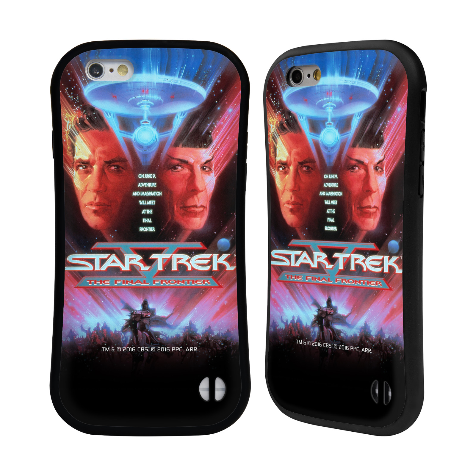HEAD CASE silikon/plast odolný obal na mobil Apple Iphone 6/6S Star Trek Filmové plakáty Nejzazší hranice