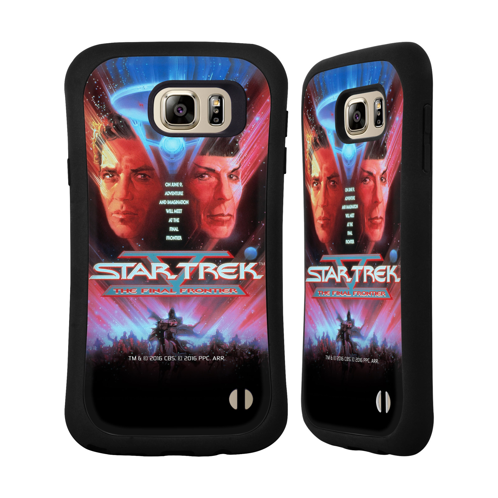 HEAD CASE silikon/plast odolný obal na mobil Samsung Galaxy NOTE 5 Star Trek Filmové plakáty Nejzazší hranice