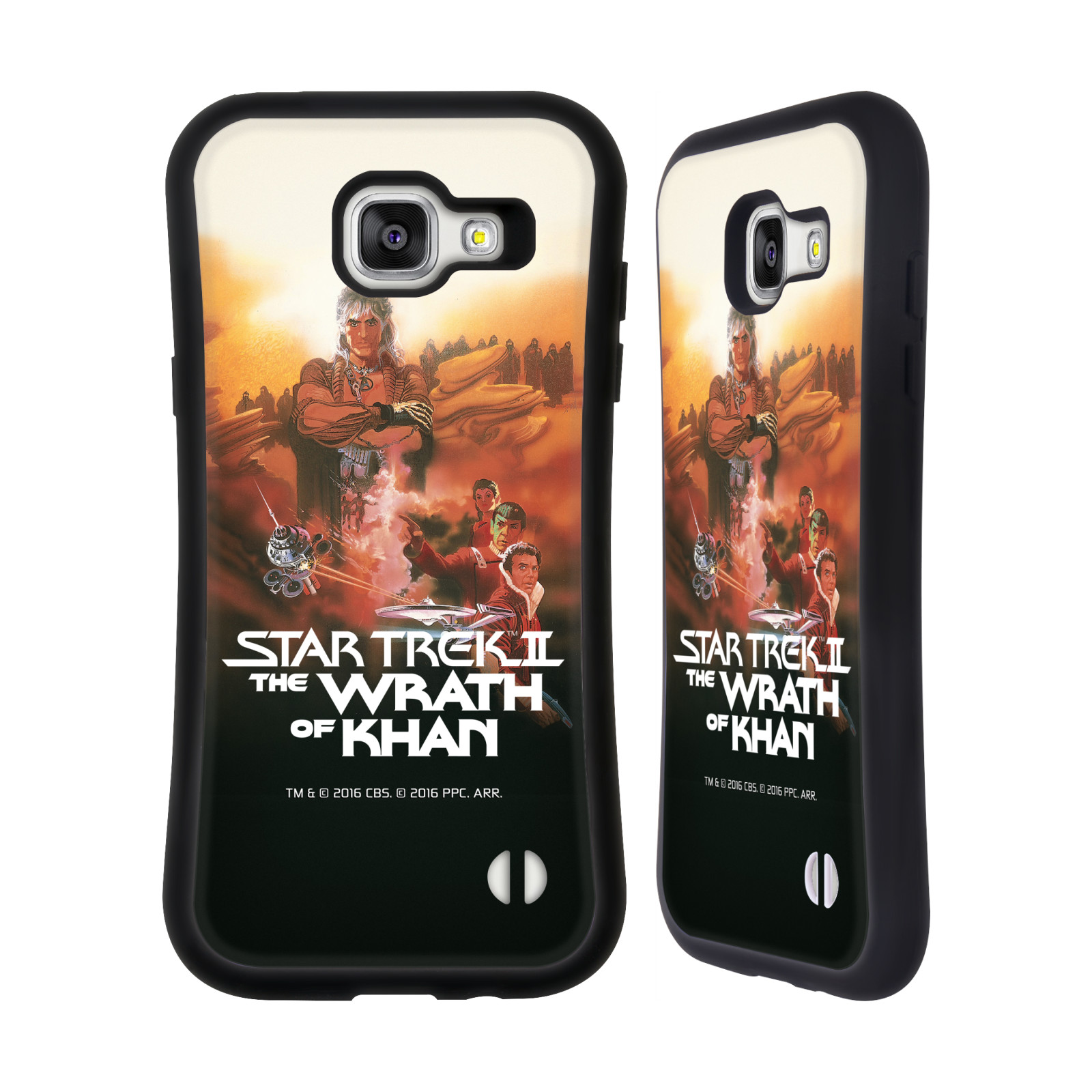 HEAD CASE silikon/plast odolný obal na mobil Samsung Galaxy A5 2016 (A510F) Star Trek Filmové plakáty Wrath of Khan