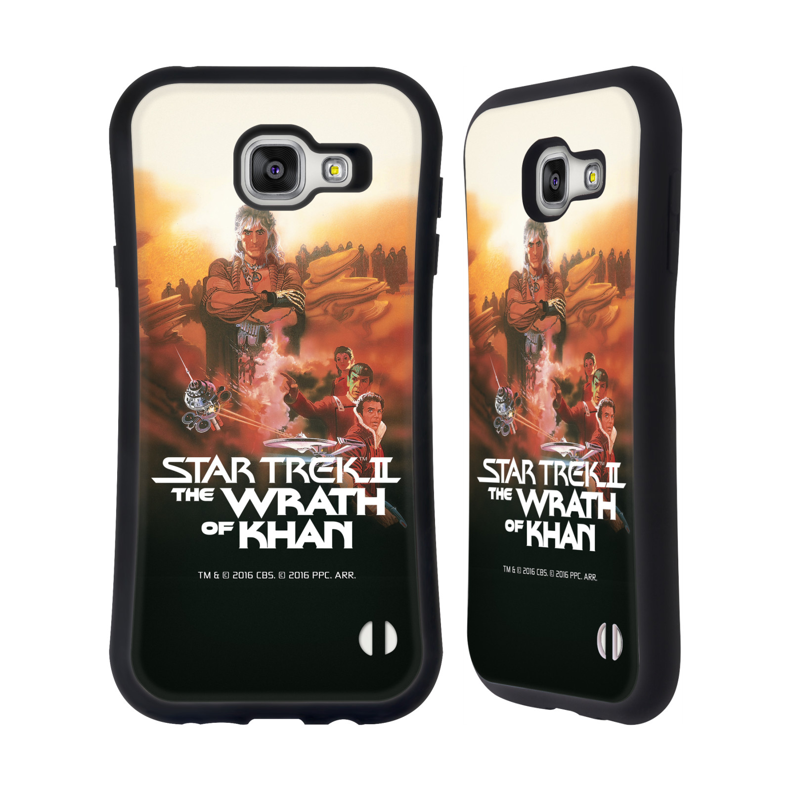 HEAD CASE silikon/plast odolný obal na mobil Samsung Galaxy A7 2016 (A710F) Star Trek Filmové plakáty Wrath of Khan