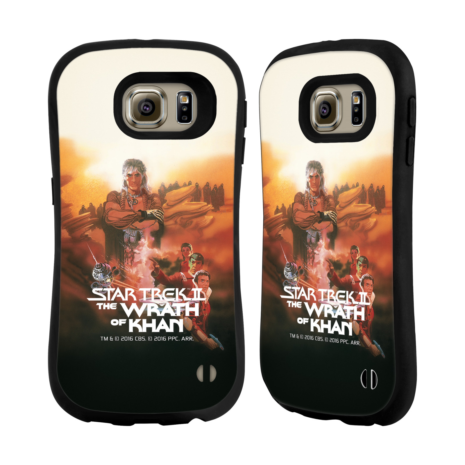 HEAD CASE silikon/plast odolný obal na mobil Samsung Galaxy S6 (G920F) Star Trek Filmové plakáty Wrath of Khan