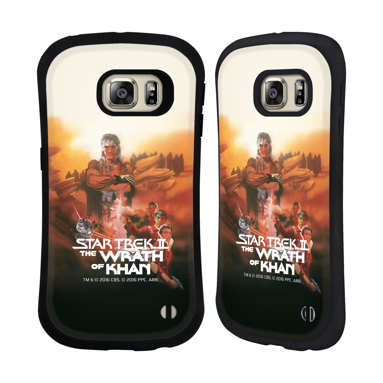 HEAD CASE silikon/plast odolný obal na mobil Samsung Galaxy S6 EDGE+ (PLUS) G928F Star Trek Filmové plakáty Wrath of Khan