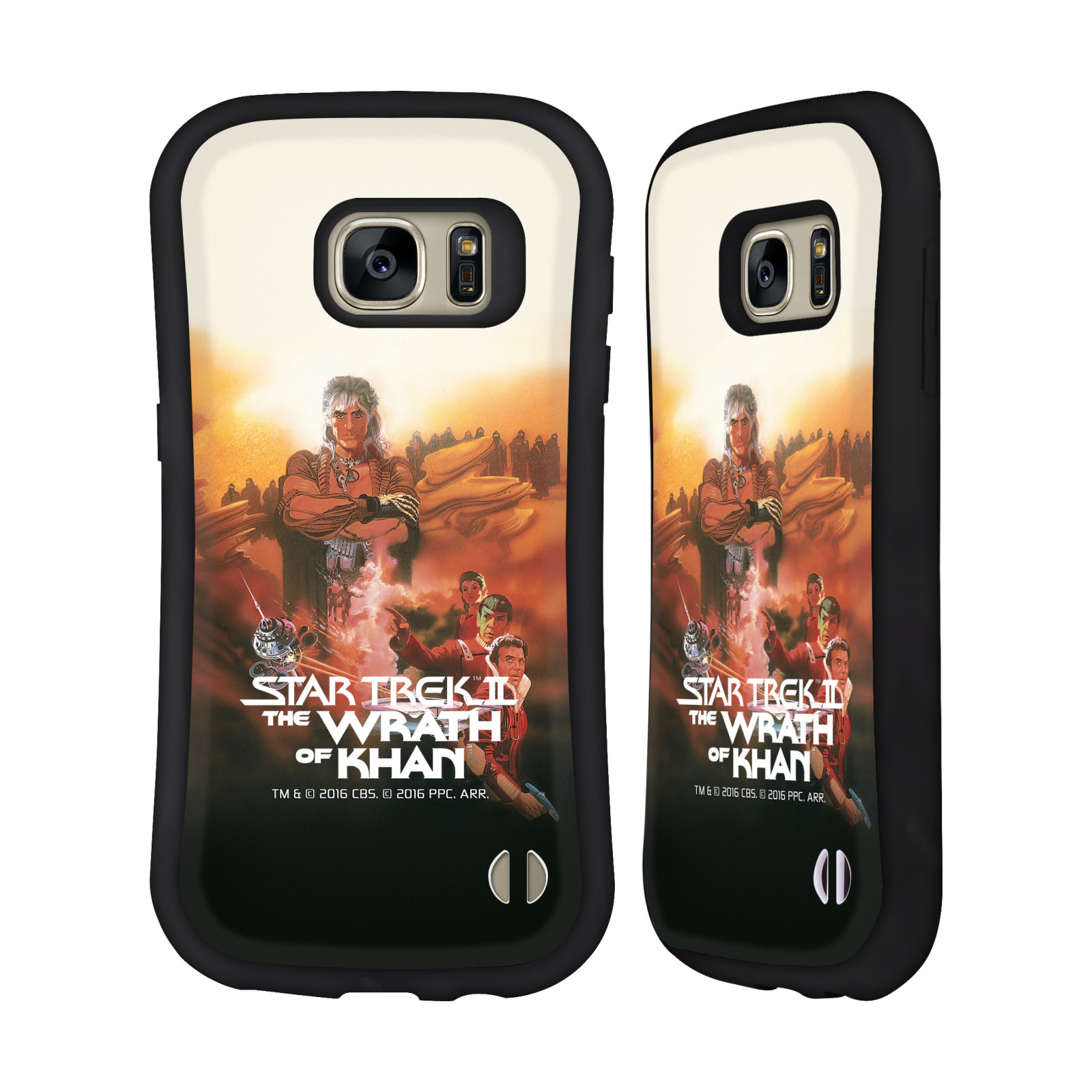HEAD CASE silikon/plast odolný obal na mobil Samsung Galaxy S7 (G930F) Star Trek Filmové plakáty Wrath of Khan