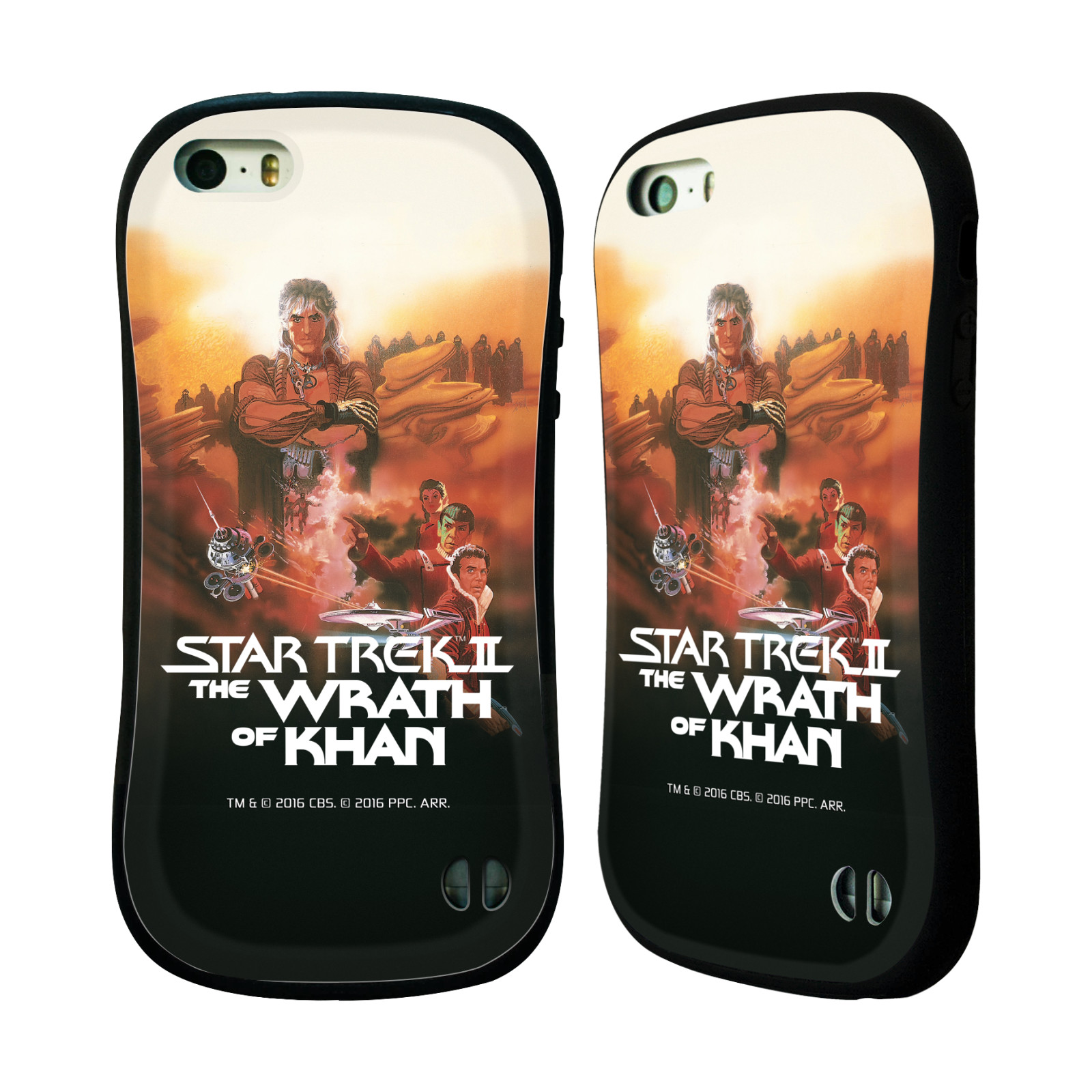 HEAD CASE silikon/plast odolný obal na mobil Apple Iphone 5 / 5S Star Trek Filmové plakáty Wrath of Khan