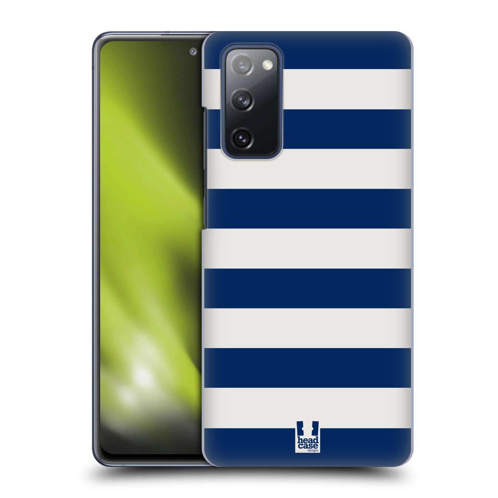 Zadní obal pro mobil Samsung Galaxy S20 FE / S20 FE 5G - HEAD CASE - Námořnické pruhy modrá a bílá