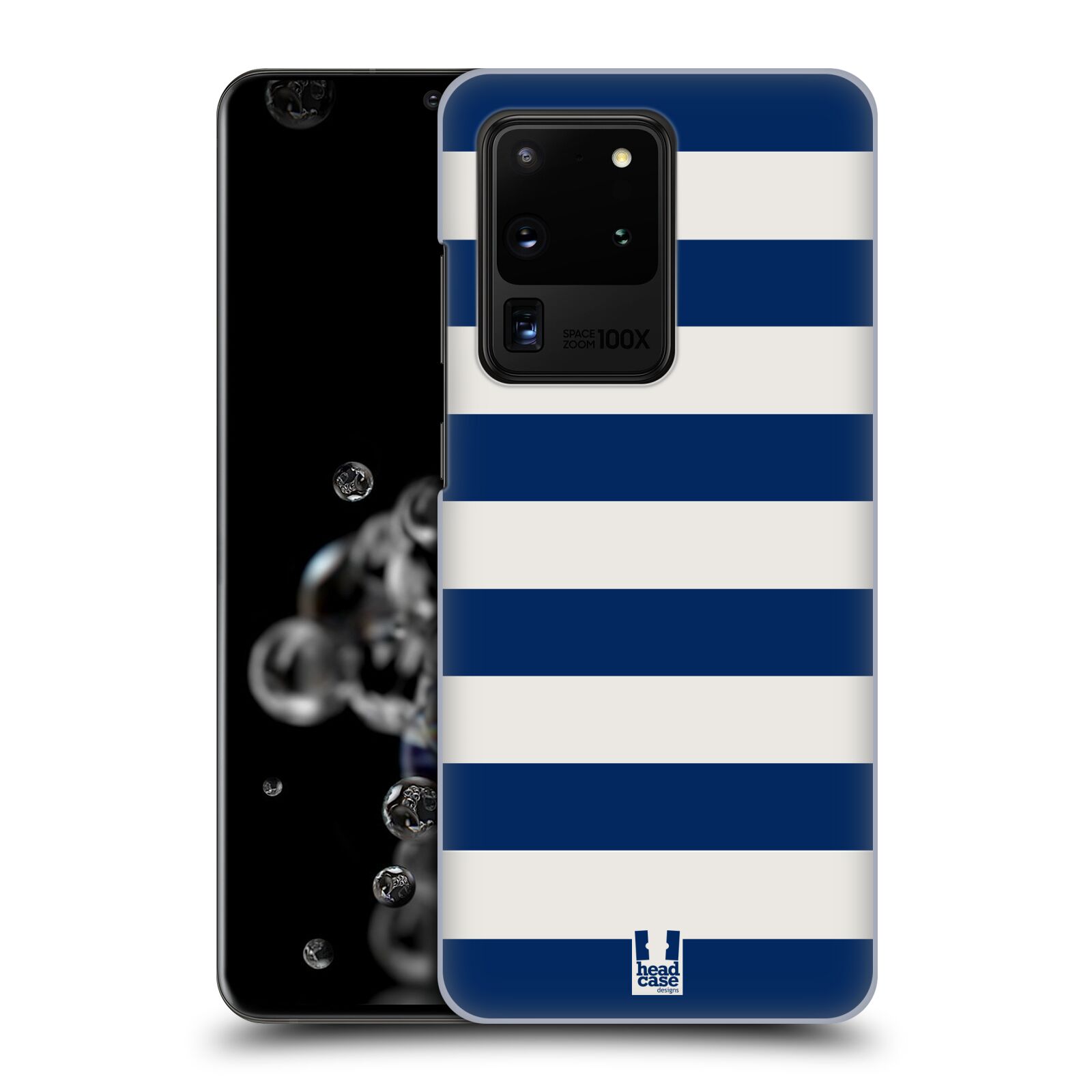 Zadní obal pro mobil Samsung Galaxy S20 ULTRA - HEAD CASE - Námořnické pruhy modrá a bílá