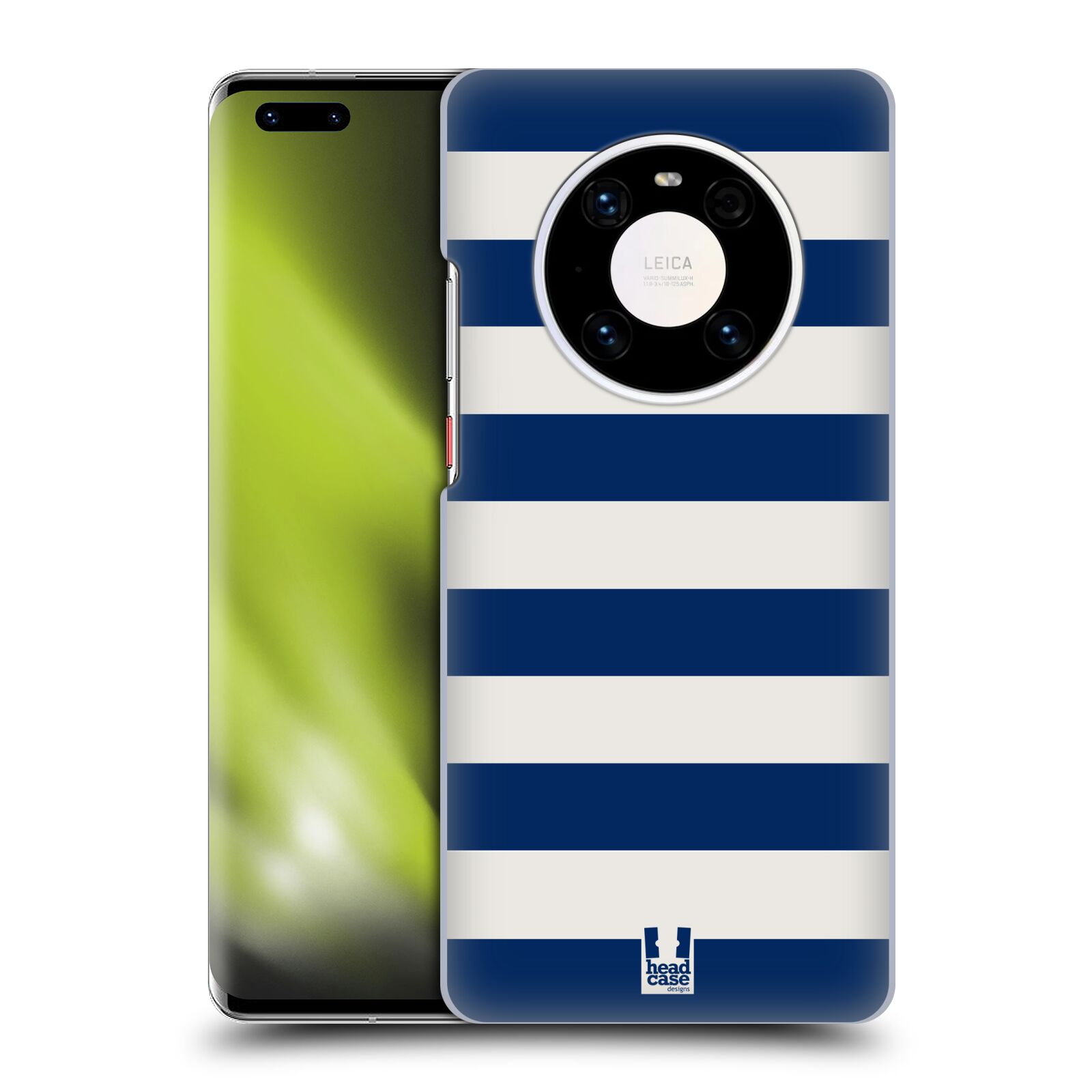 Zadní obal pro mobil Huawei Mate 40 PRO - HEAD CASE - Námořnické pruhy modrá a bílá