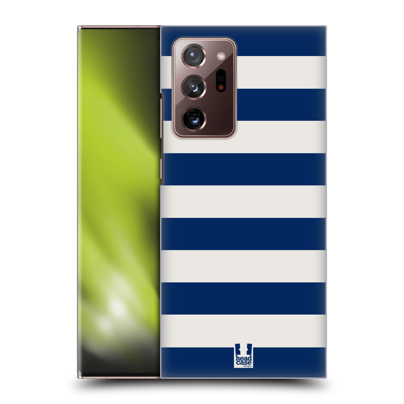 Zadní obal pro mobil Samsung Galaxy Note 20 ULTRA - HEAD CASE - Námořnické pruhy modrá a bílá