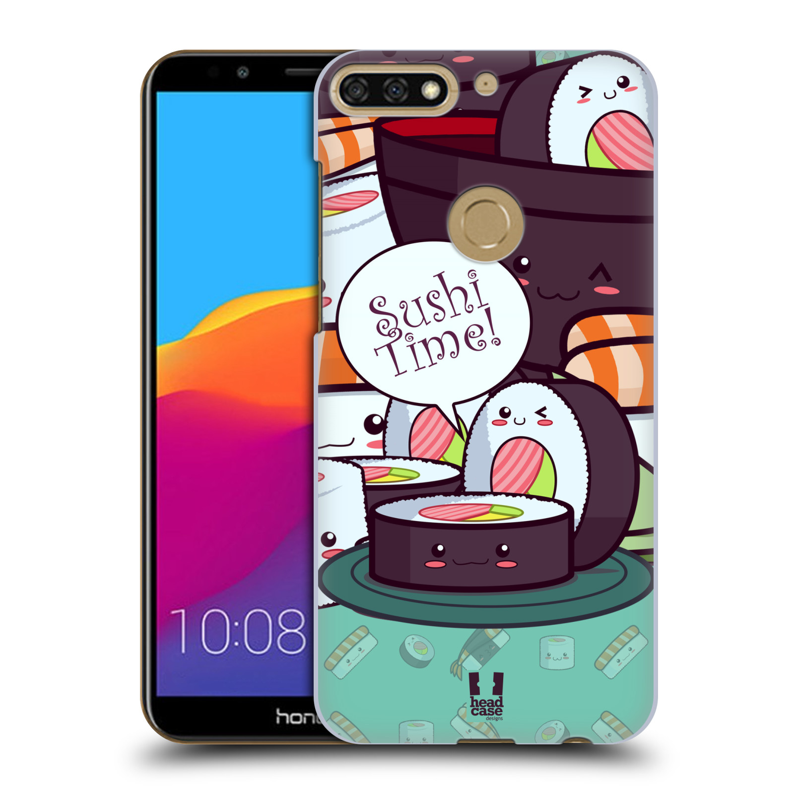 HEAD CASE plastový obal na mobil Honor 7c vzor Čas na Sushi MAKI NORI