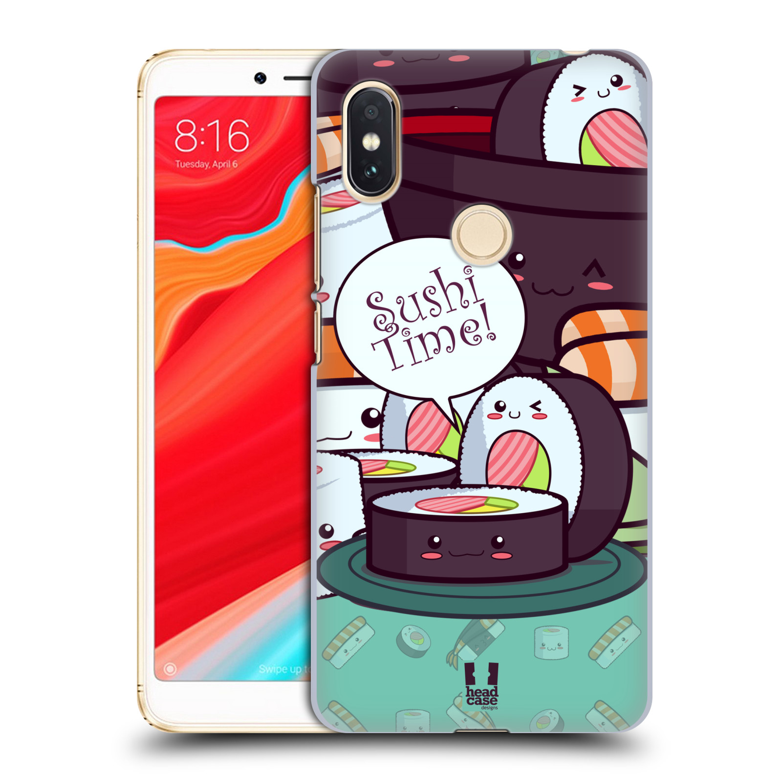 HEAD CASE plastový obal na mobil Xiaomi Redmi S2 vzor Čas na Sushi MAKI NORI