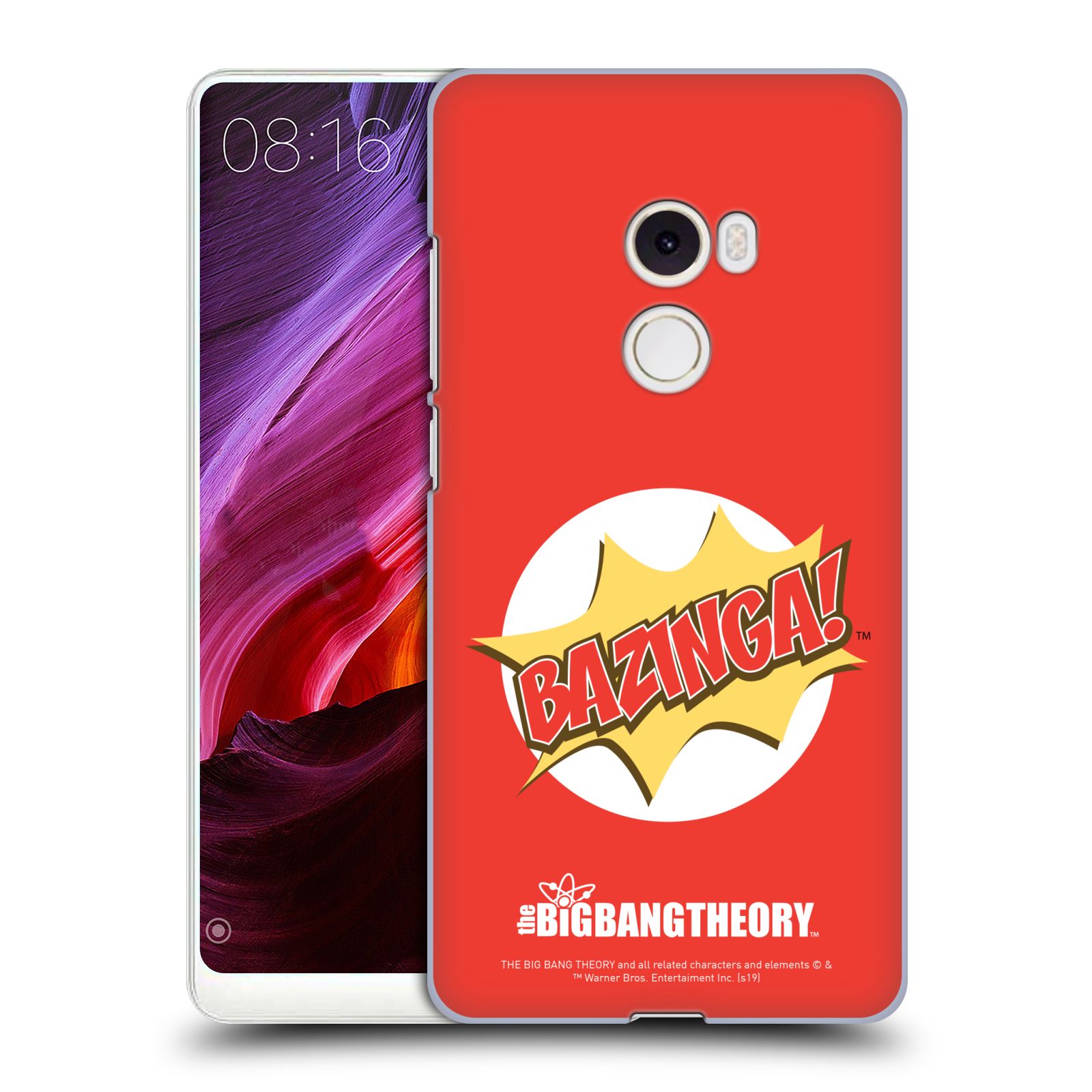 Pouzdro na mobil Xiaomi Mi Mix 2 - HEAD CASE - Big Bang Theory - Bazinga