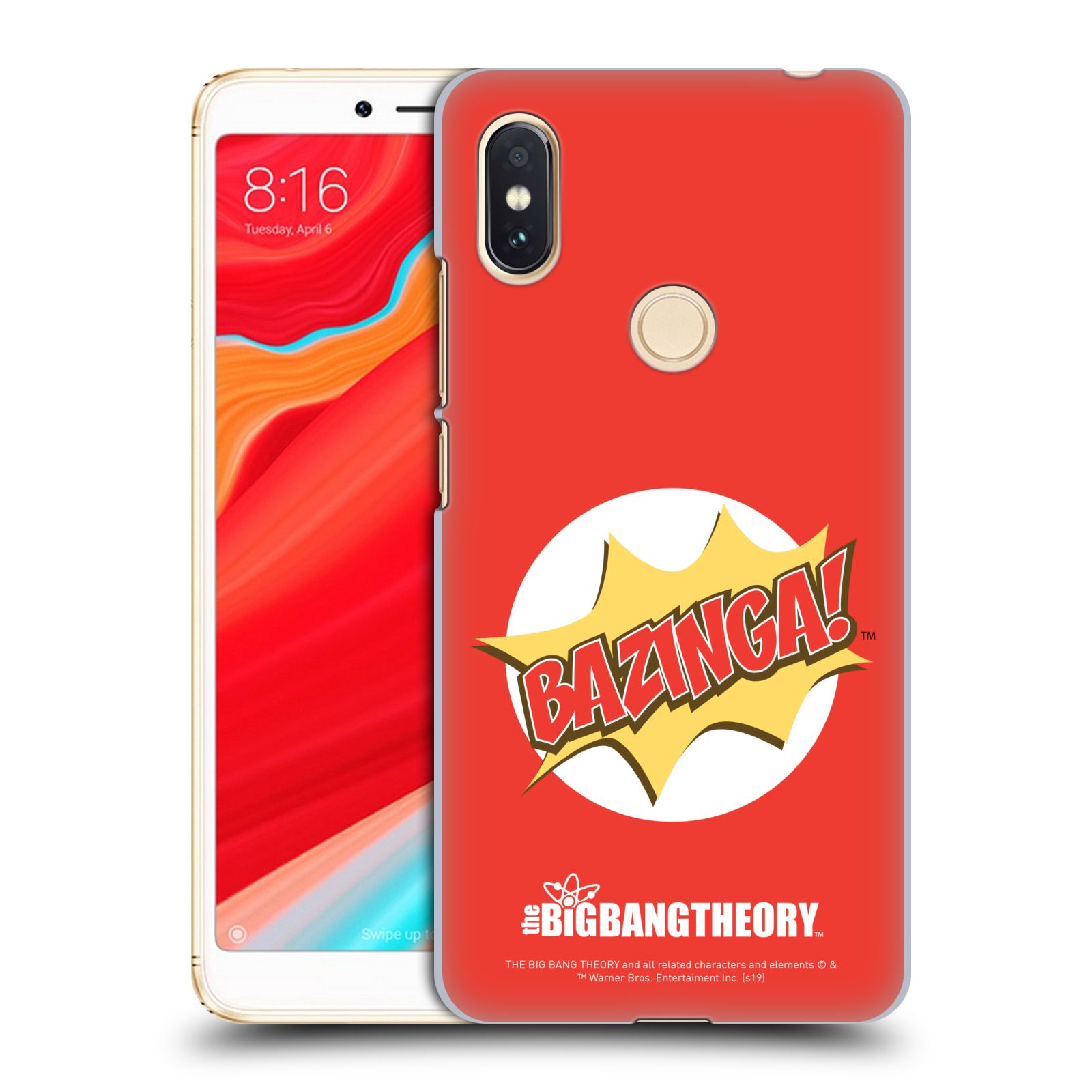 Pouzdro na mobil Xiaomi Redmi S2 - HEAD CASE - Big Bang Theory - Bazinga