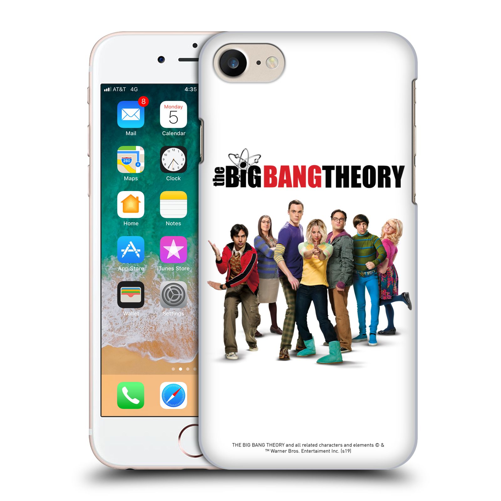 Pouzdro na mobil Apple Iphone 7/8 - HEAD CASE - Big Bang Theory - 10. sezóna