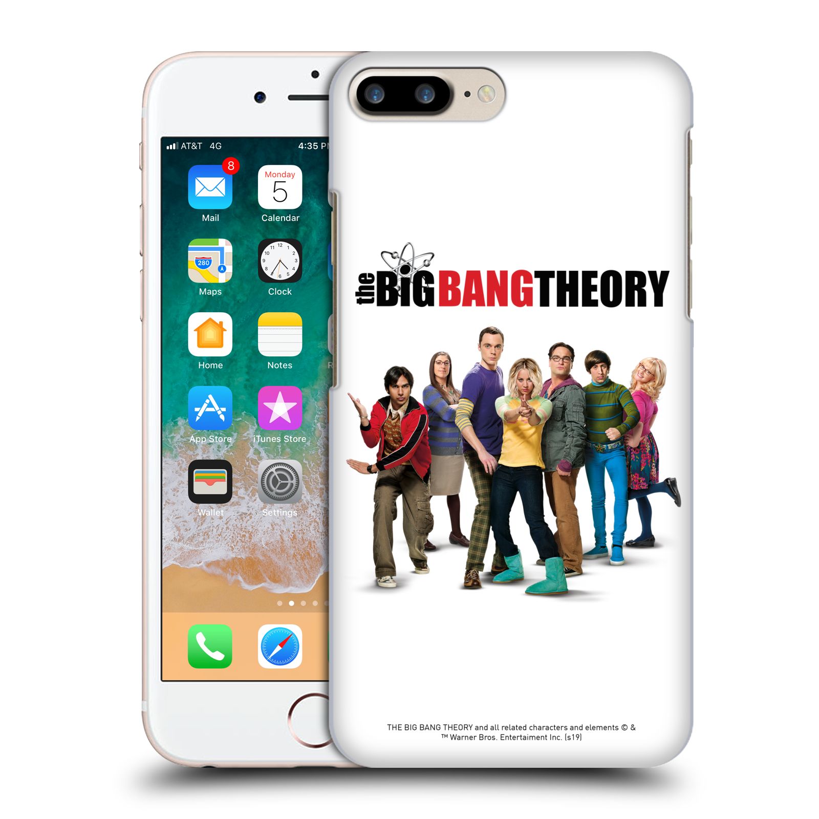 Pouzdro na mobil Apple Iphone 7/8 PLUS - HEAD CASE - Big Bang Theory - 10. sezóna