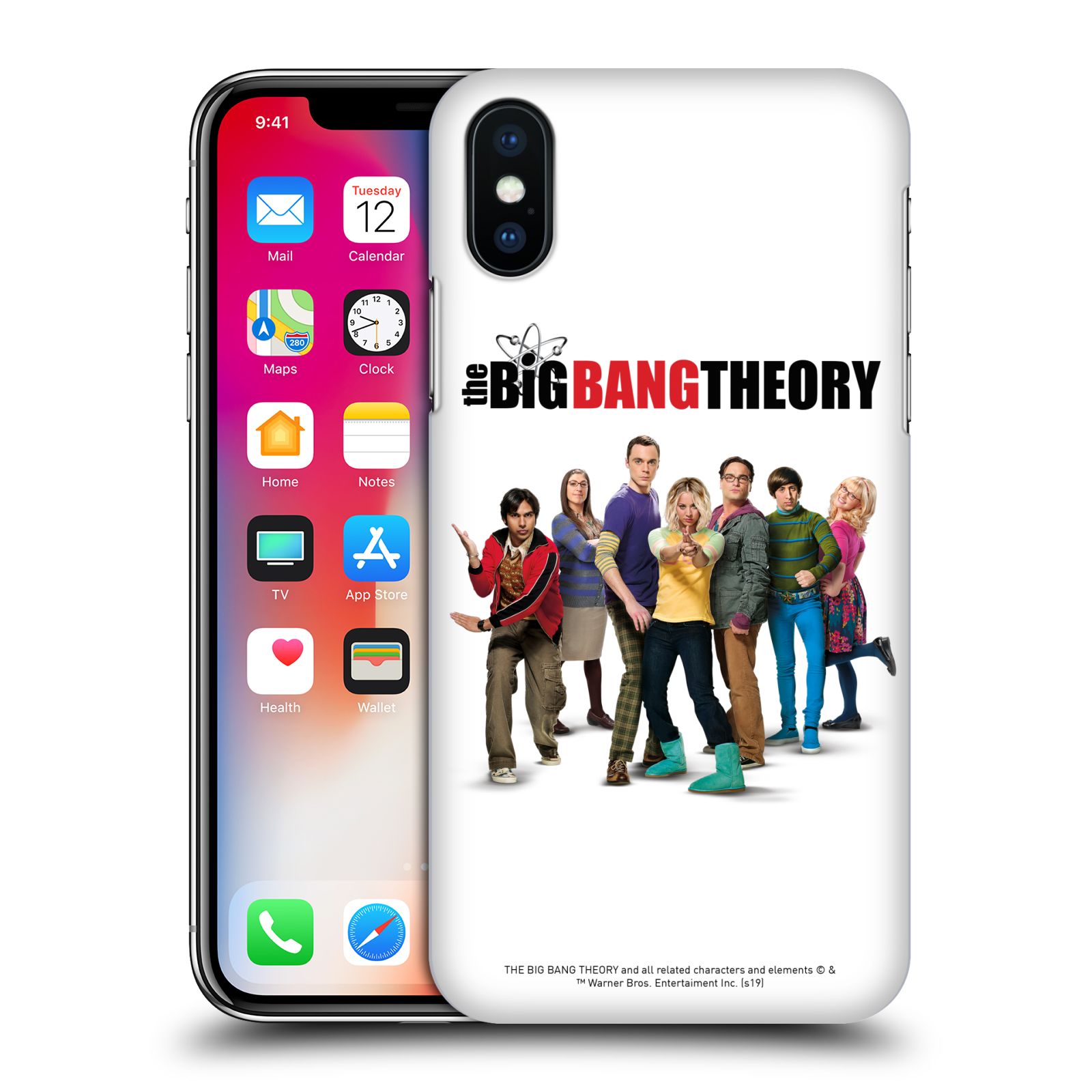 Pouzdro na mobil Apple Iphone X/XS - HEAD CASE - Big Bang Theory - 10. sezóna