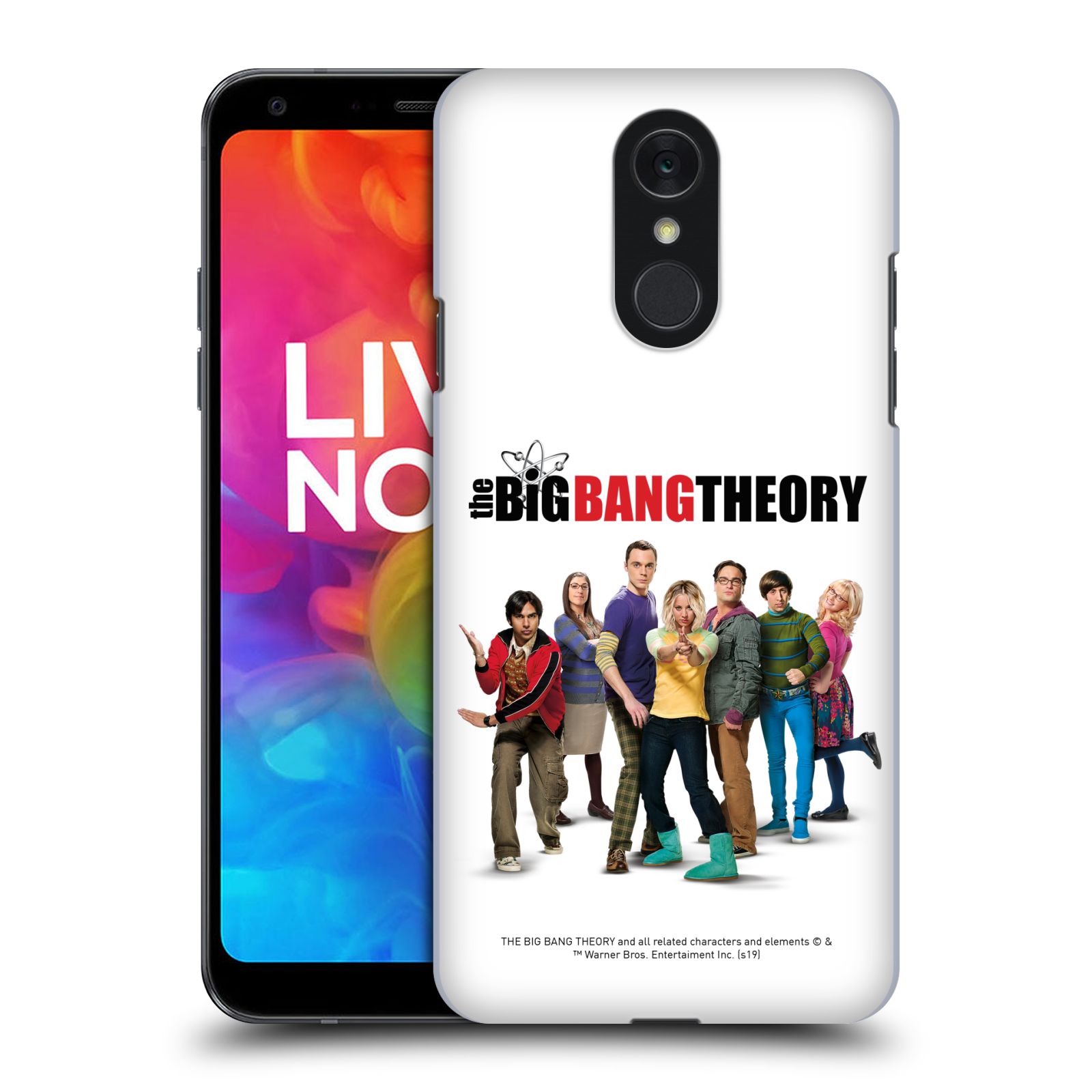 Pouzdro na mobil LG Q7 - HEAD CASE - Big Bang Theory - 10. sezóna