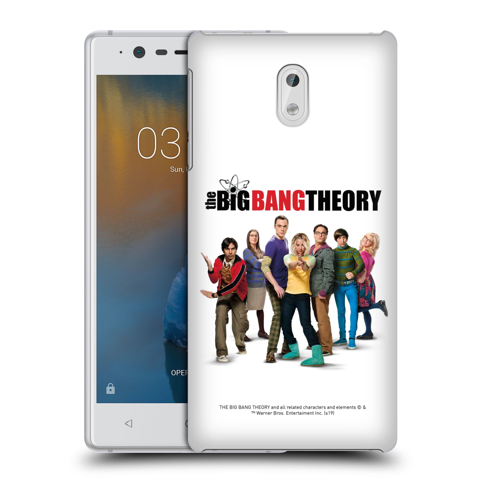 Pouzdro na mobil Nokia 3 - HEAD CASE - Big Bang Theory - 10. sezóna