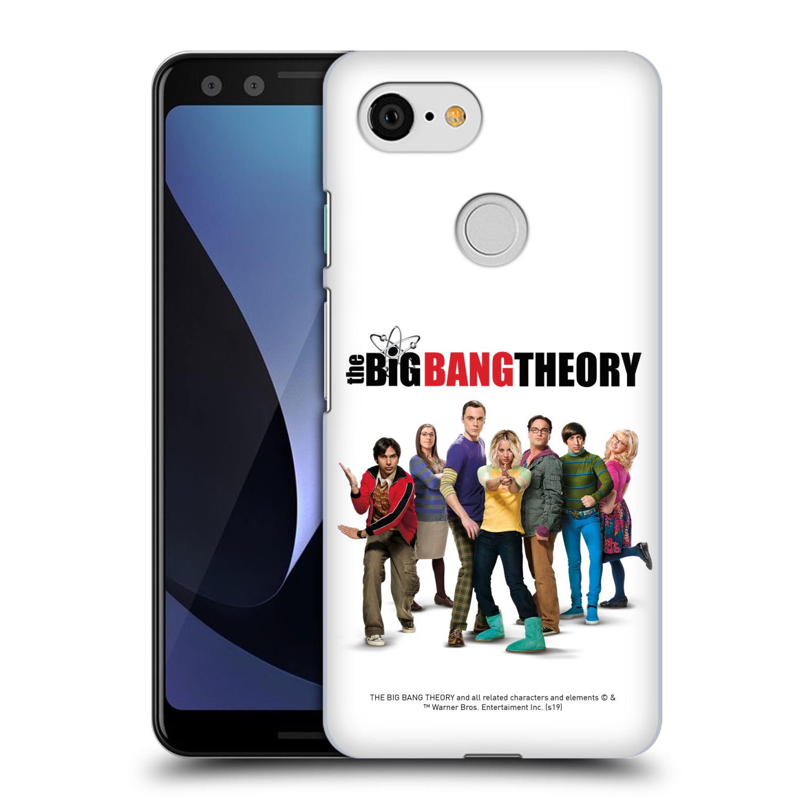 Pouzdro na mobil Google Pixel 3 - HEAD CASE - Big Bang Theory - 10. sezóna