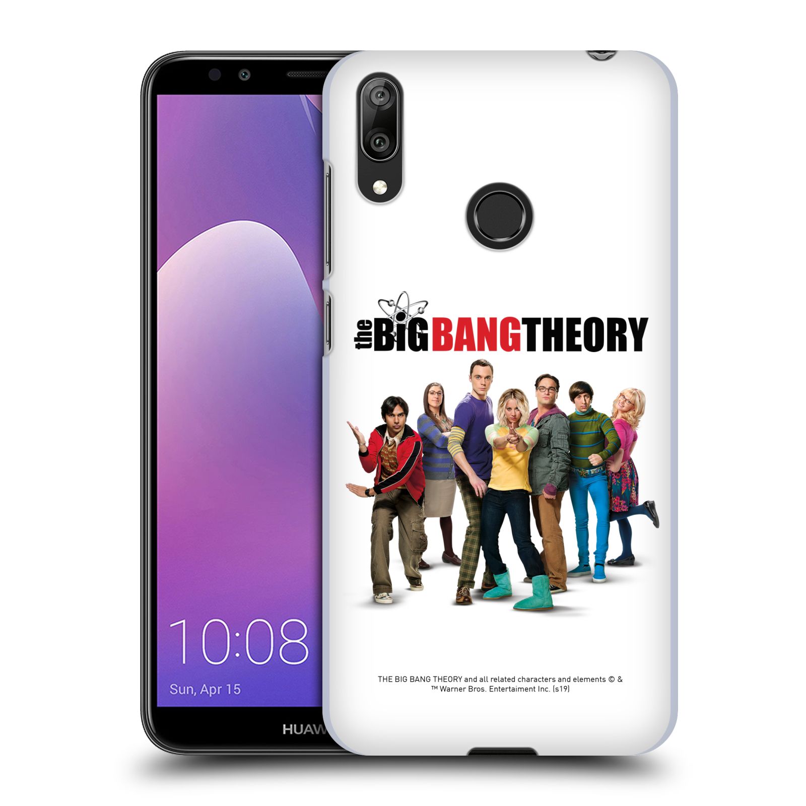 Pouzdro na mobil Huawei Y7 2019 - HEAD CASE - Big Bang Theory - 10. sezóna