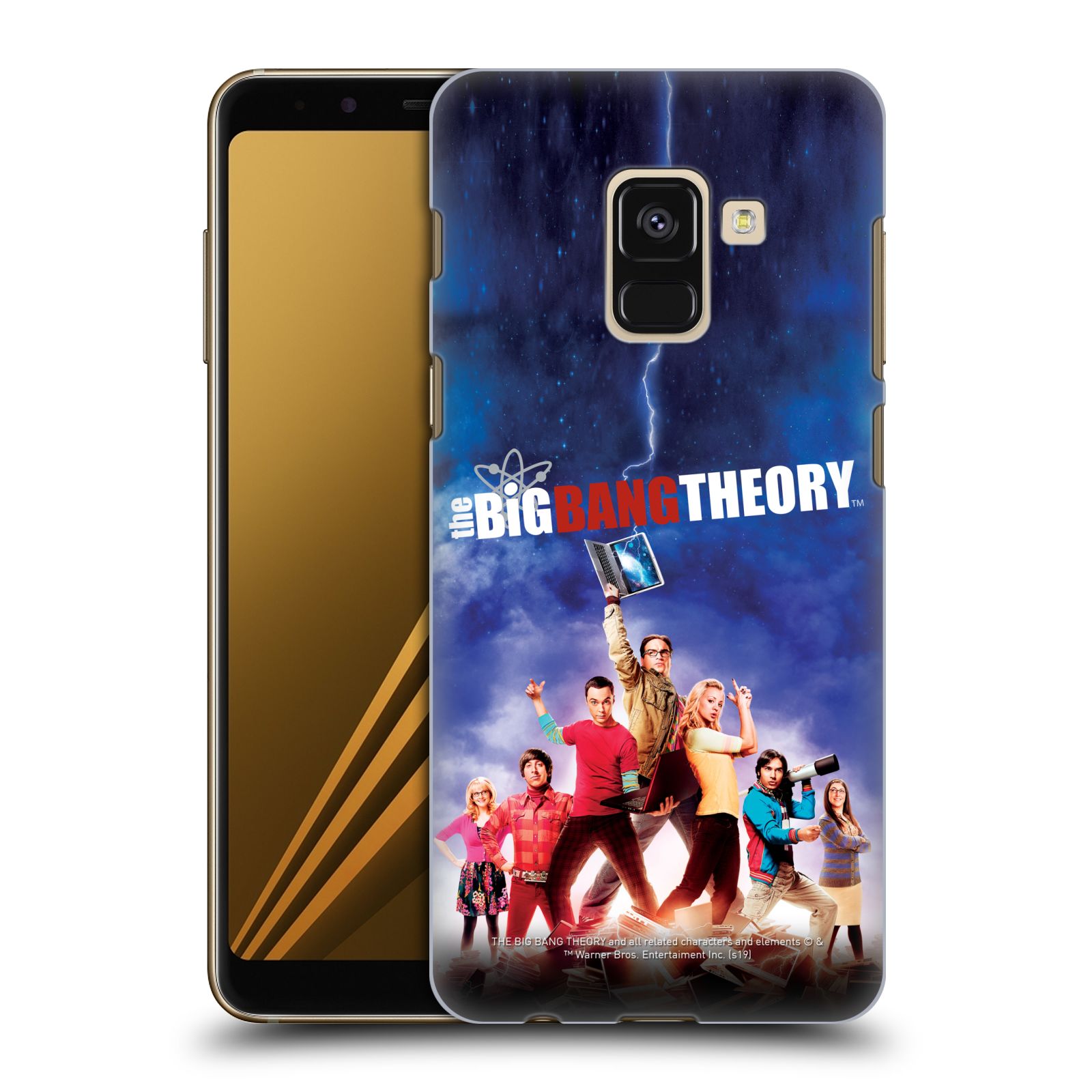 Pouzdro na mobil Samsung Galaxy A8+ 2018, A8 PLUS 2018 - HEAD CASE - Big Bang Theory - 5. sezóna