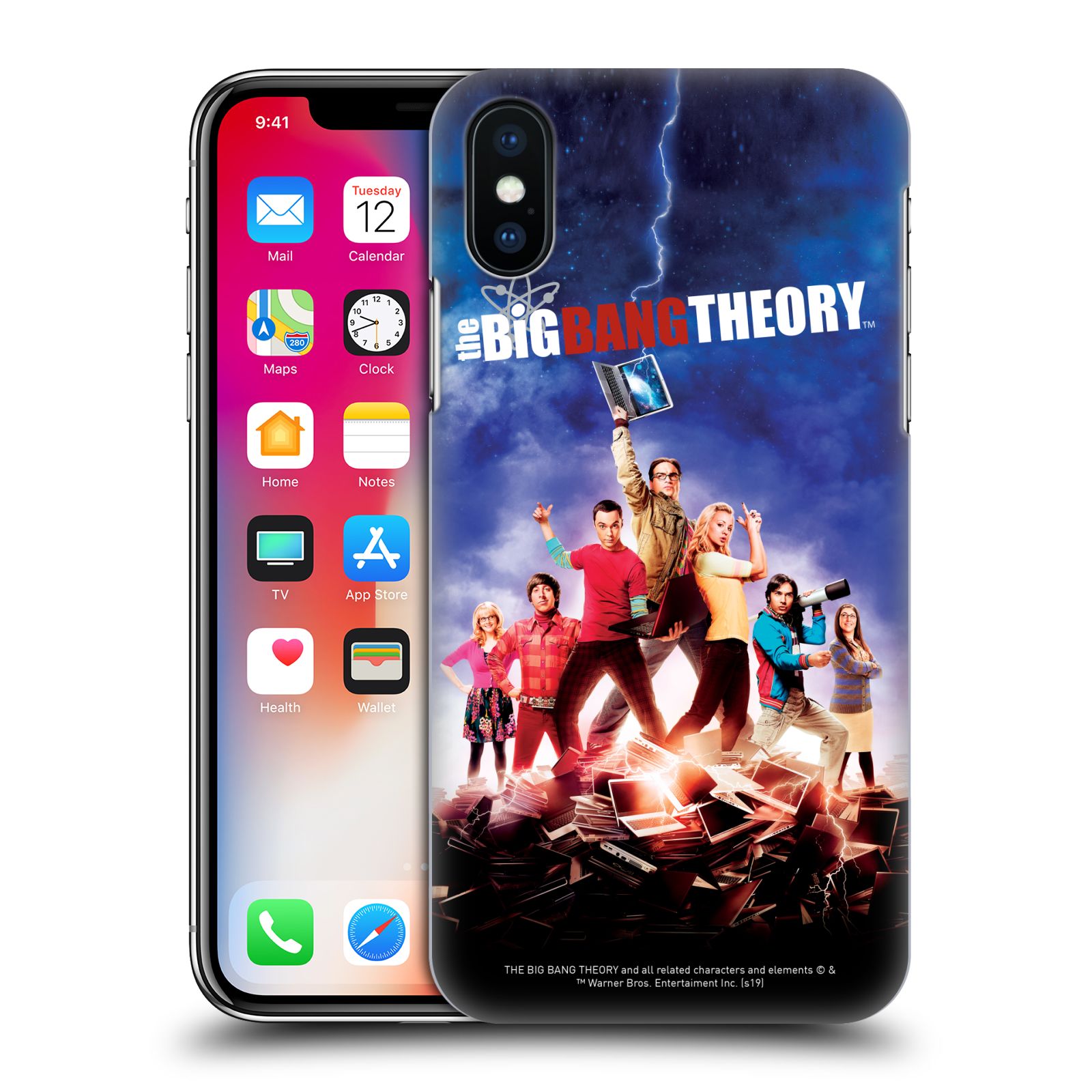 Pouzdro na mobil Apple Iphone X/XS - HEAD CASE - Big Bang Theory - 5. sezóna