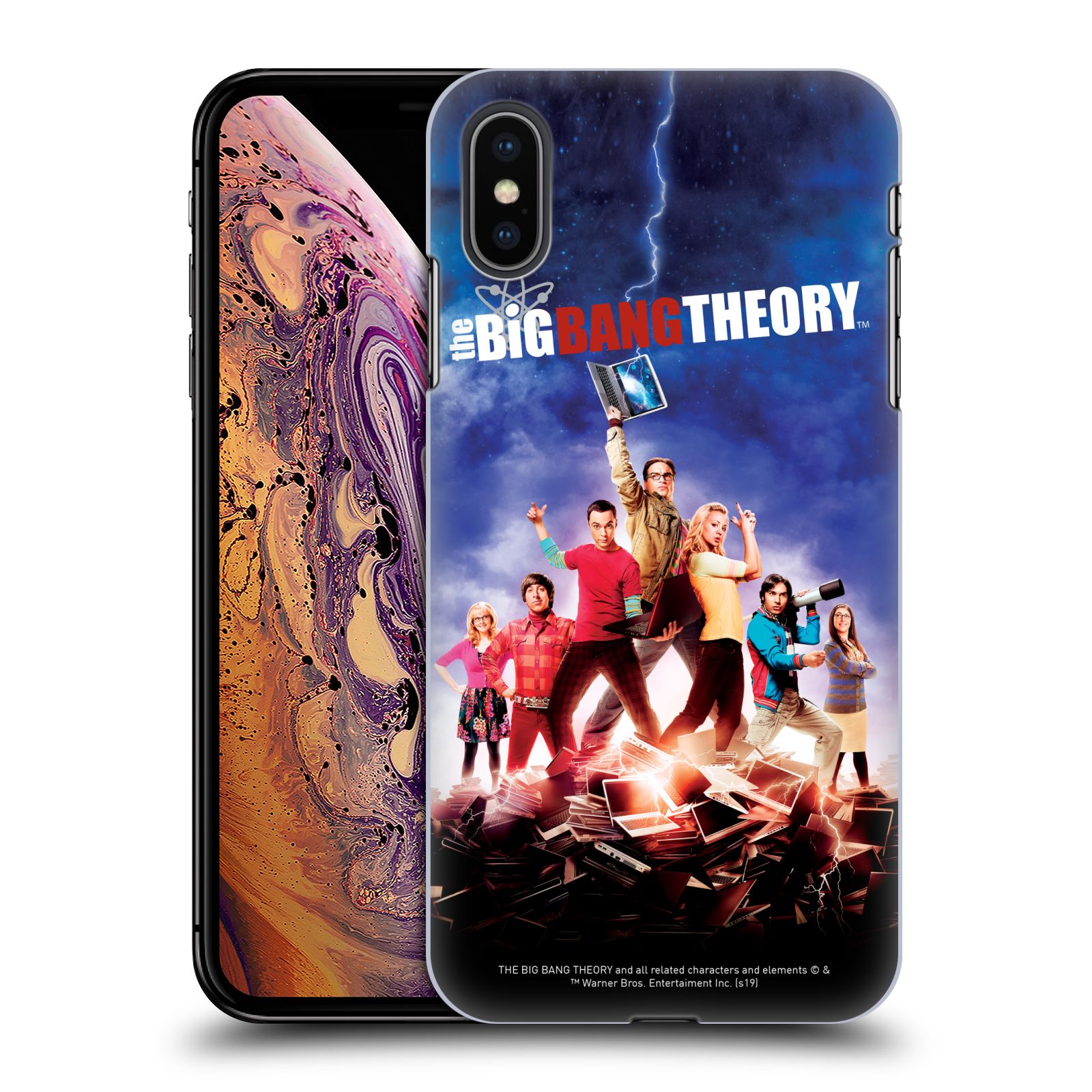 Pouzdro na mobil Apple Iphone XS MAX - HEAD CASE - Big Bang Theory - 5. sezóna