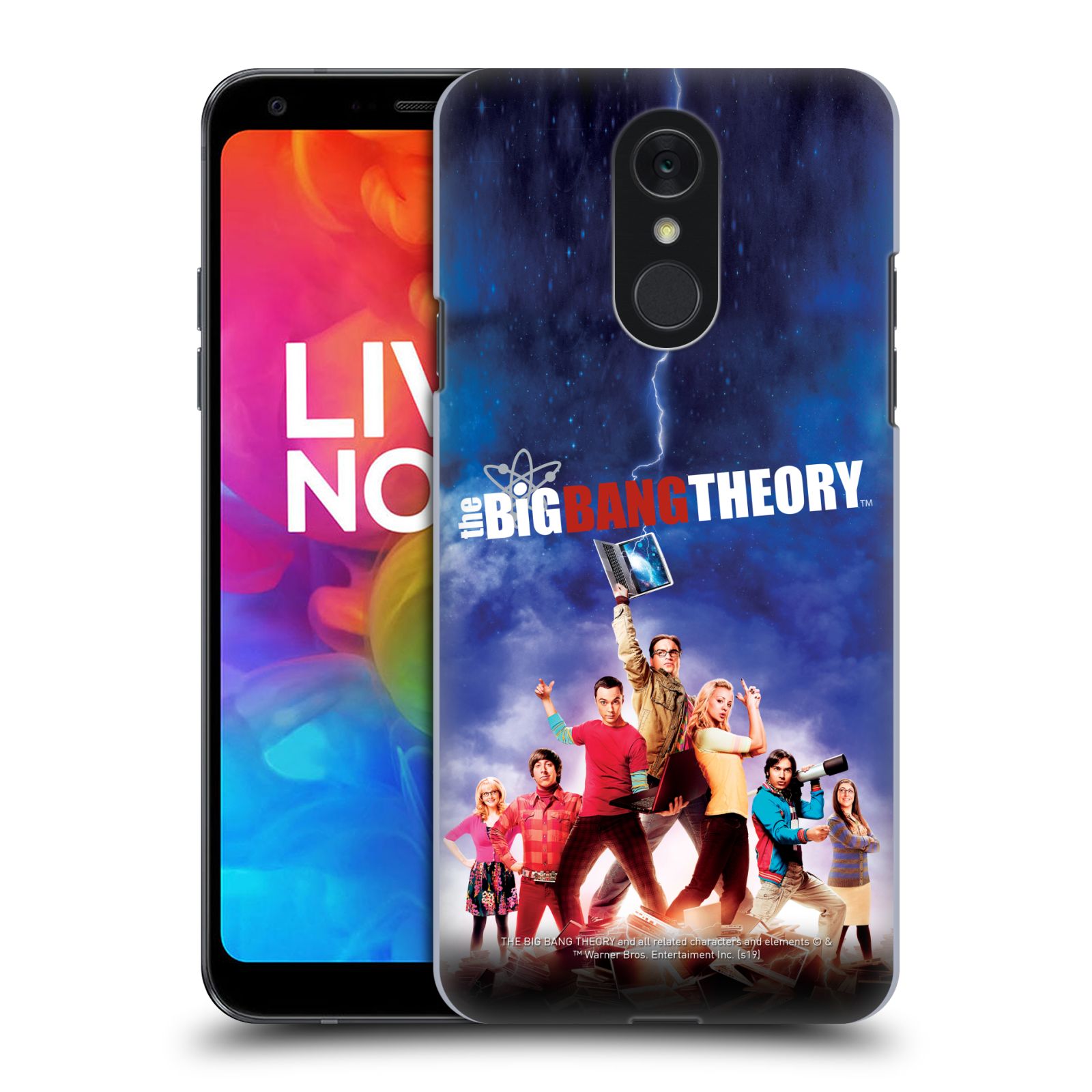 Pouzdro na mobil LG Q7 - HEAD CASE - Big Bang Theory - 5. sezóna