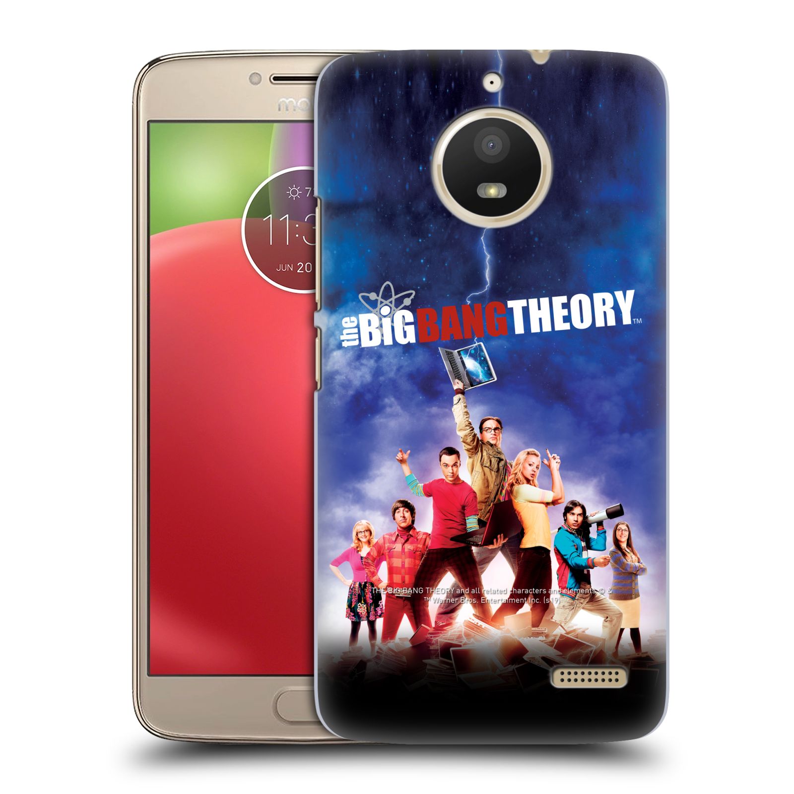 Pouzdro na mobil Lenovo Moto E4 - HEAD CASE - Big Bang Theory - 5. sezóna