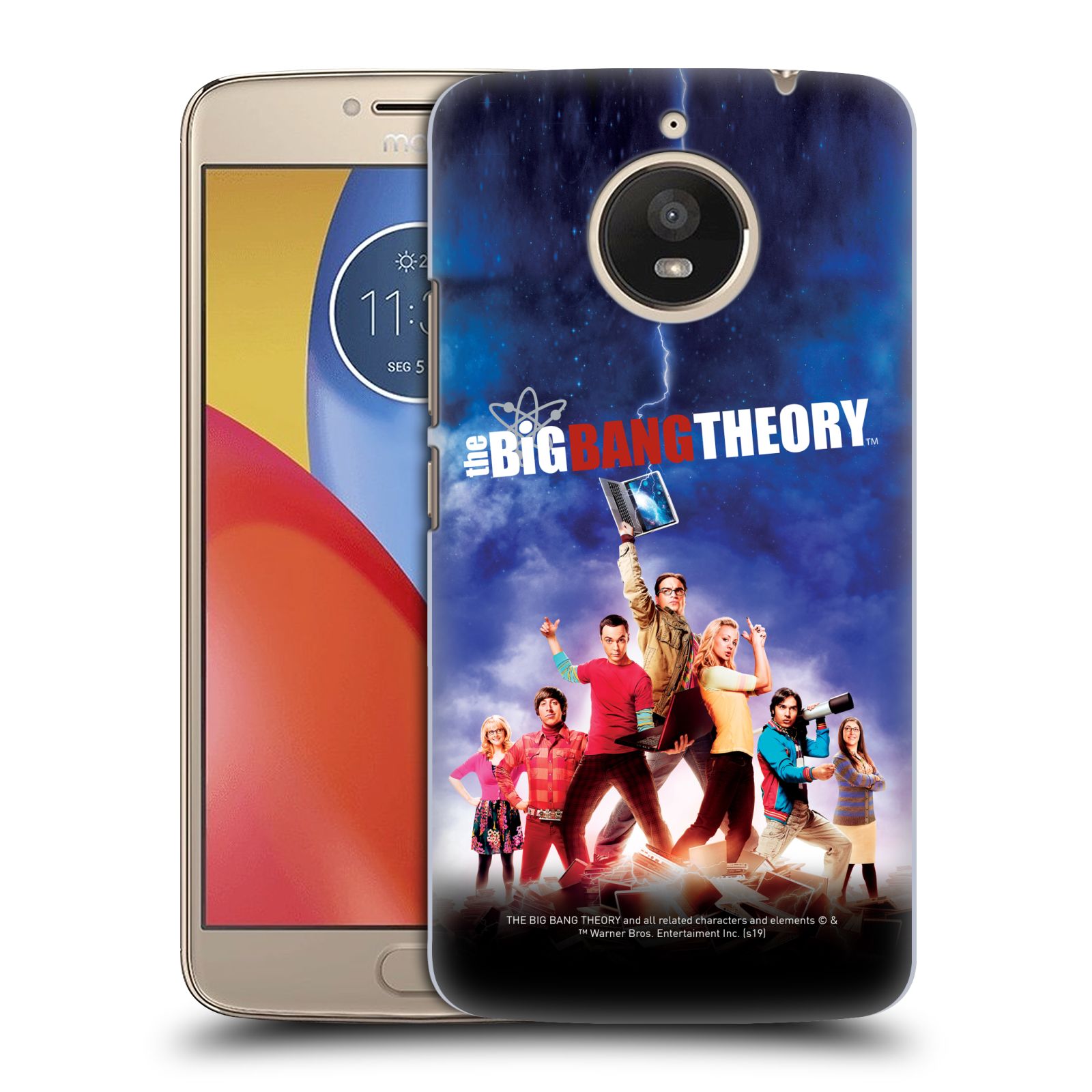 Pouzdro na mobil Lenovo Moto E4 PLUS - HEAD CASE - Big Bang Theory - 5. sezóna