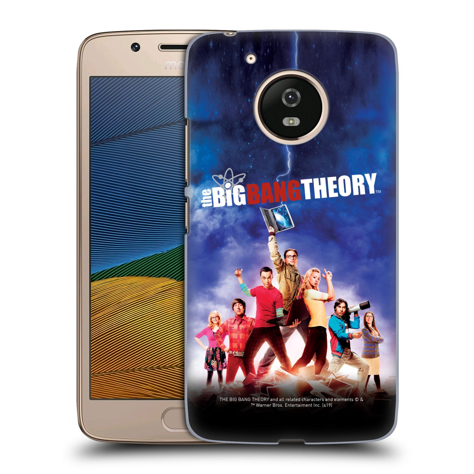 Pouzdro na mobil Lenovo Moto G5 - HEAD CASE - Big Bang Theory - 5. sezóna
