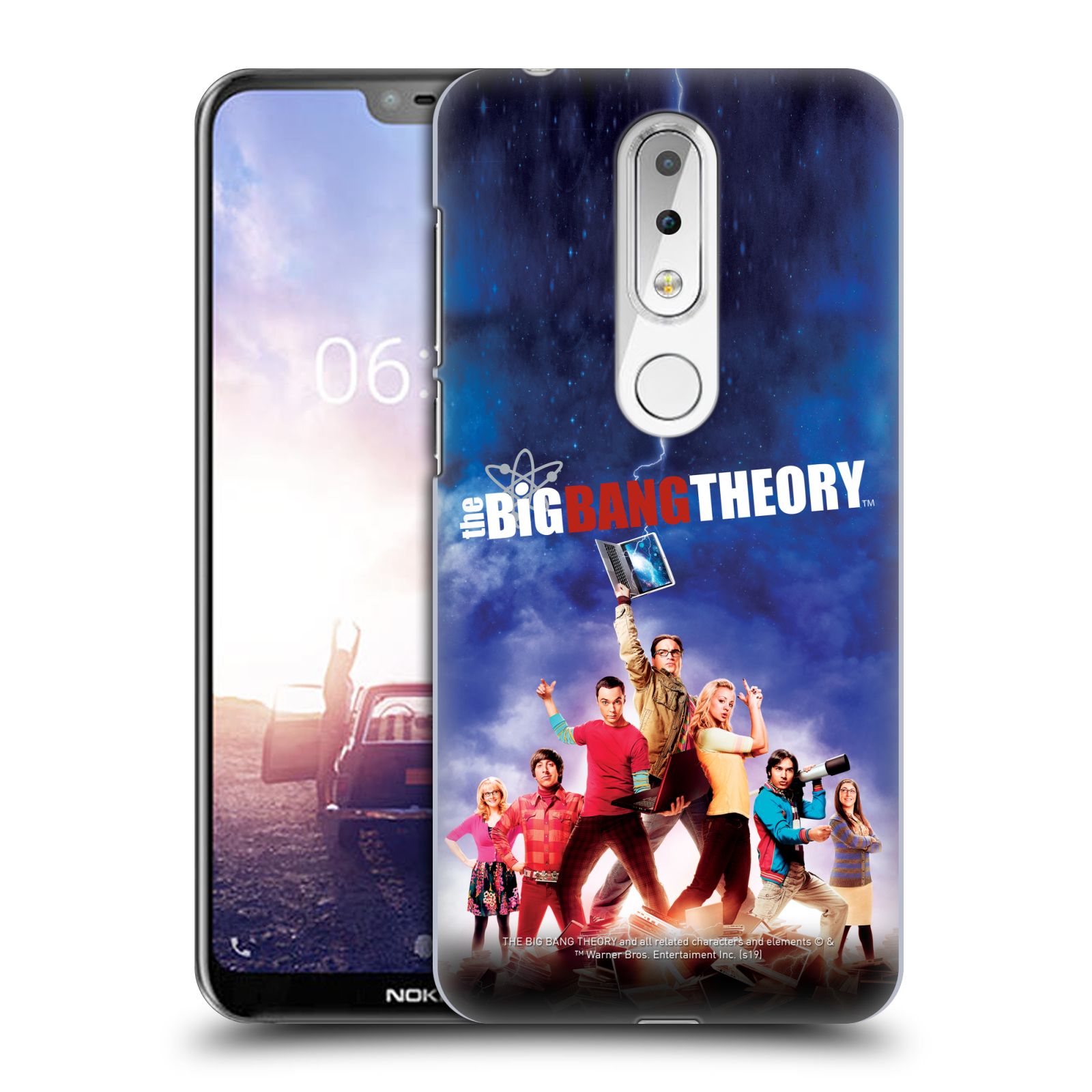 Pouzdro na mobil Nokia 6.1 PLUS - HEAD CASE - Big Bang Theory - 5. sezóna