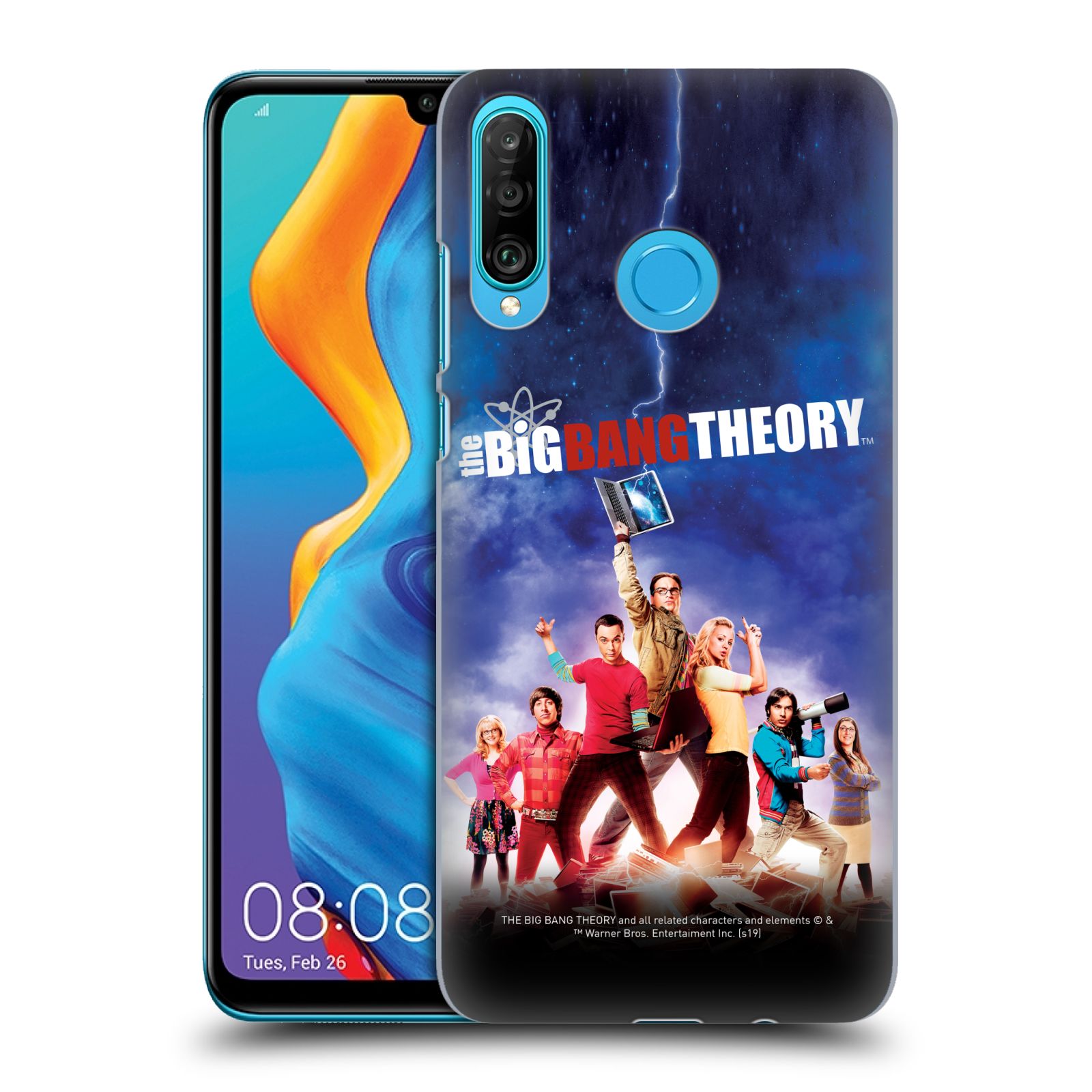 Pouzdro na mobil Huawei P30 LITE - HEAD CASE - Big Bang Theory - 5. sezóna