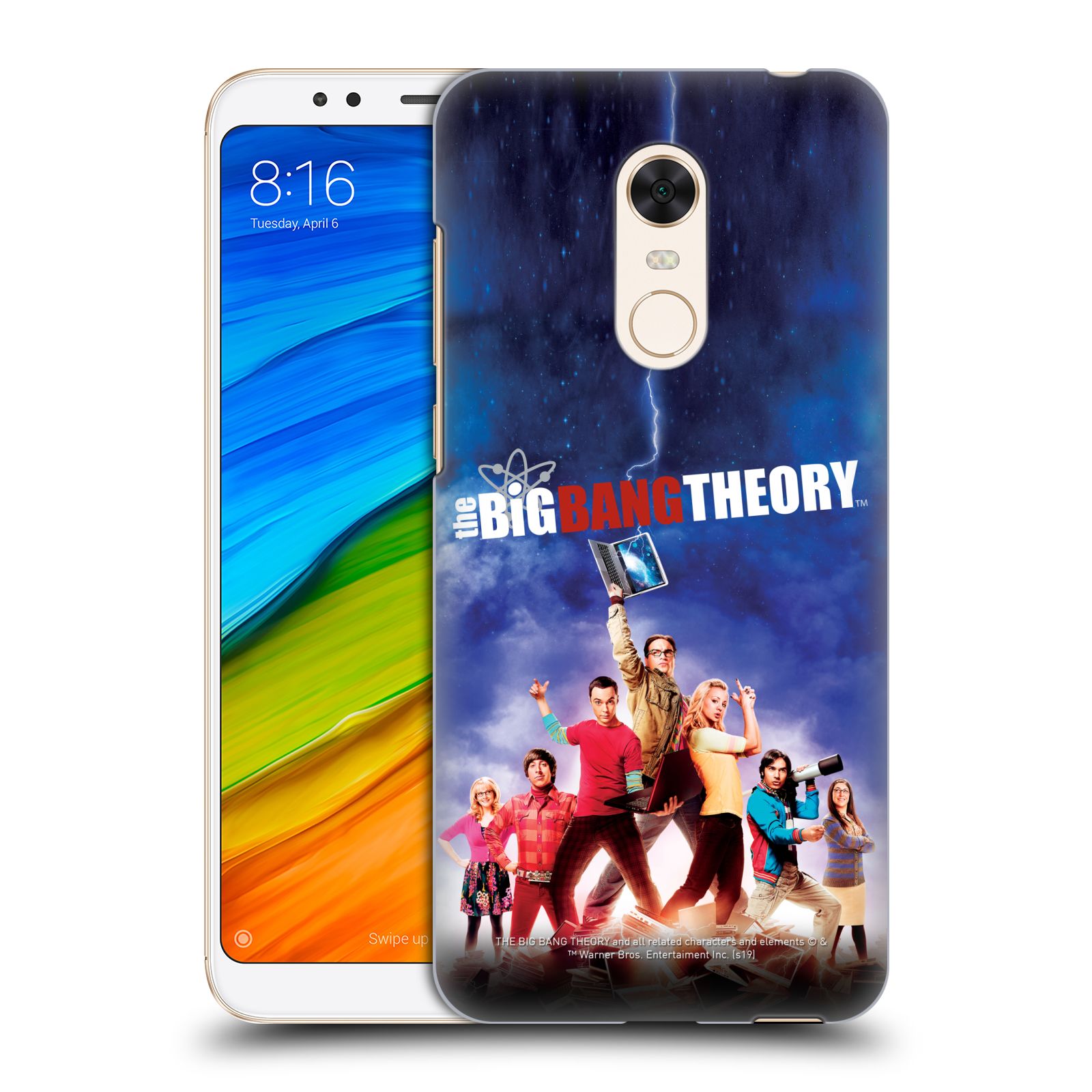 Pouzdro na mobil Xiaomi Redmi 5 PLUS (REDMI 5+) - HEAD CASE - Big Bang Theory - 5. sezóna