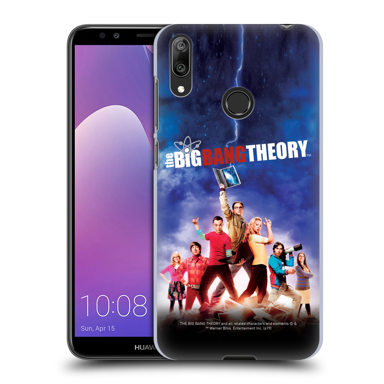 Pouzdro na mobil Huawei Y7 2019 - HEAD CASE - Big Bang Theory - 5. sezóna